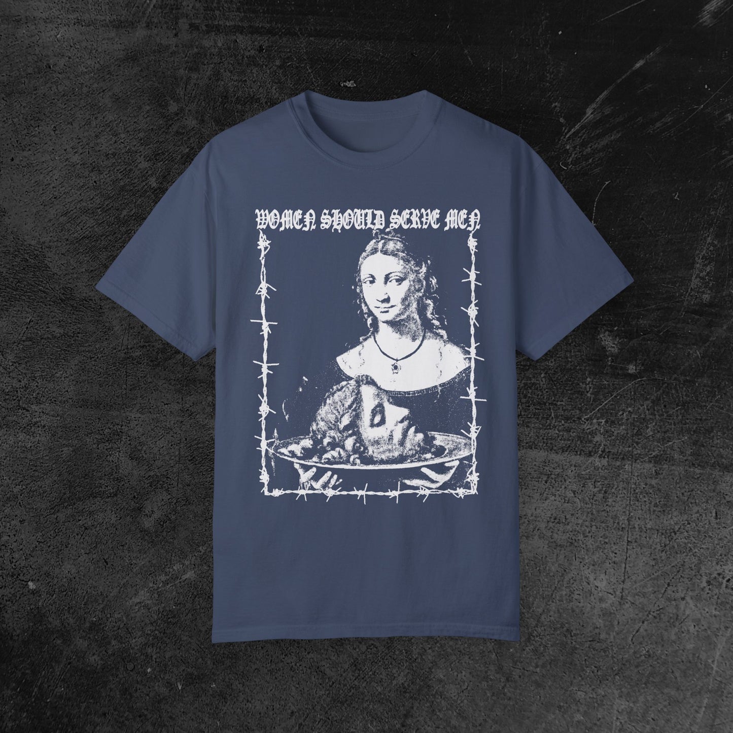 Women Should Serve Men Comfort Colors, Metal Shirt, Gothic Feminism Shirt, Anti Your Body My Choice, Gift For Her, Feminist Shirt, Emo y2k