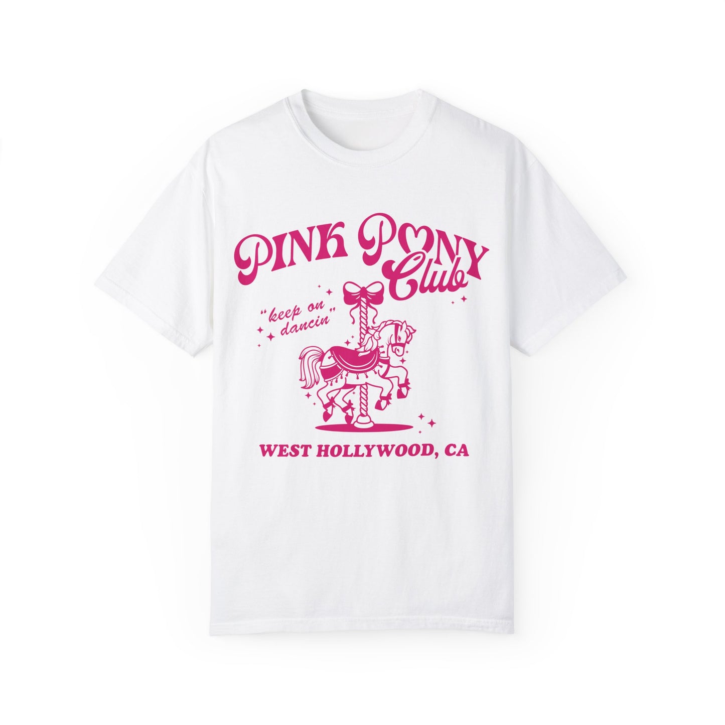 Pink Pony Club Comfort Colors Tee, Midwest Princess, LGBTQ Pride Shirt, Gift For Her, Chappell Shirt, Concert Shirt, Good Luck Babe