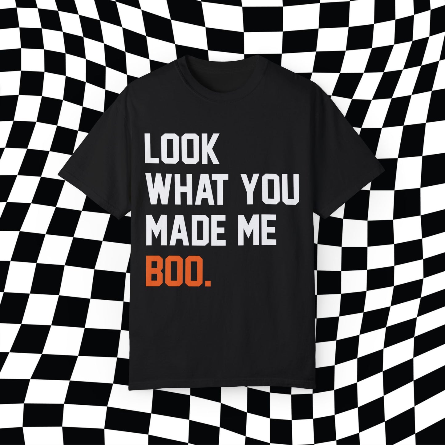A Lot Going On Look What You Made Me Boo Comfort Colors, Halloween Shirt, Gift For Her, Swift Gift, RED, Funny Swift Shirt Swiftie Halloween