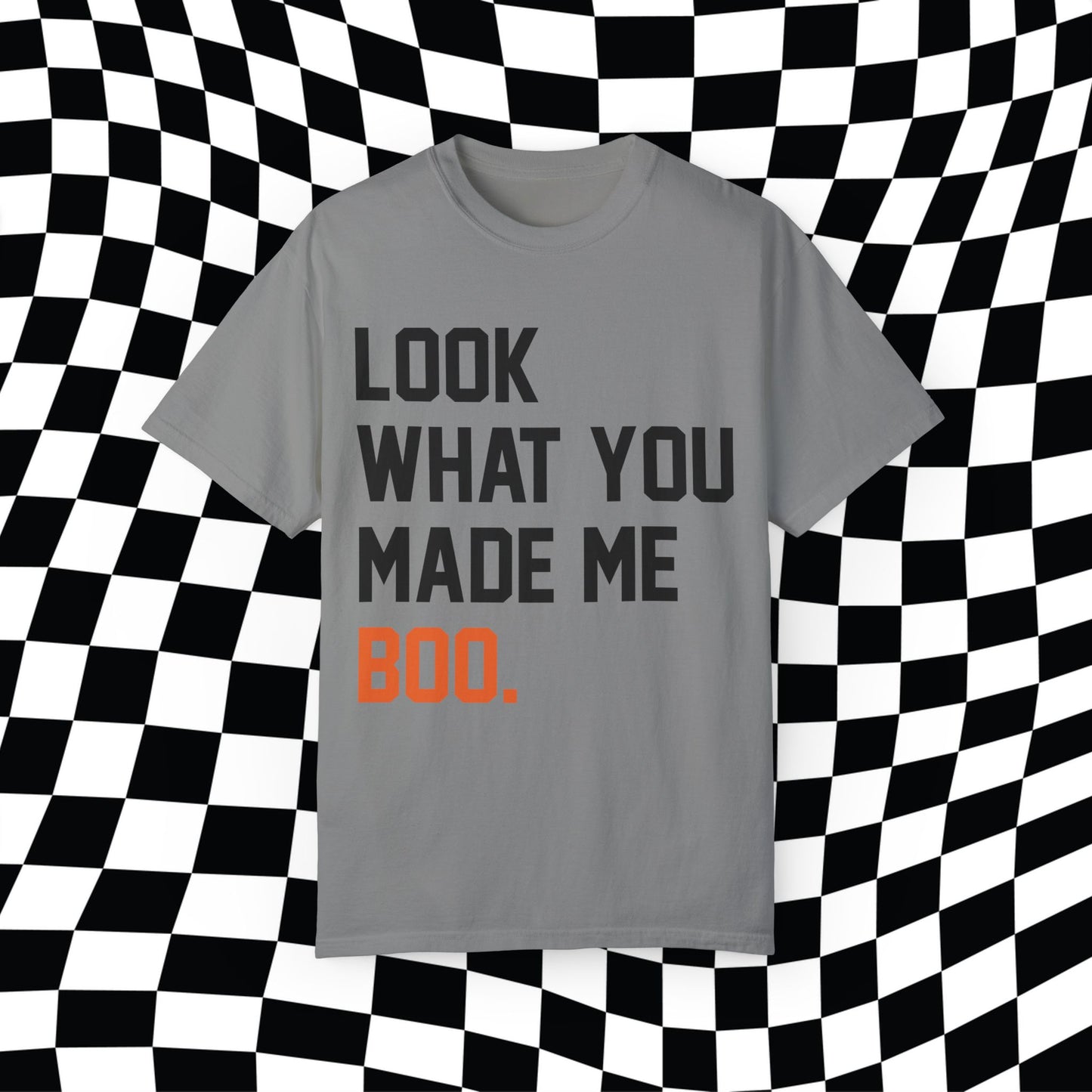 A Lot Going On Look What You Made Me Boo Comfort Colors, Halloween Shirt, Gift For Her, Swift Gift, RED, Funny Swift Shirt Swiftie Halloween