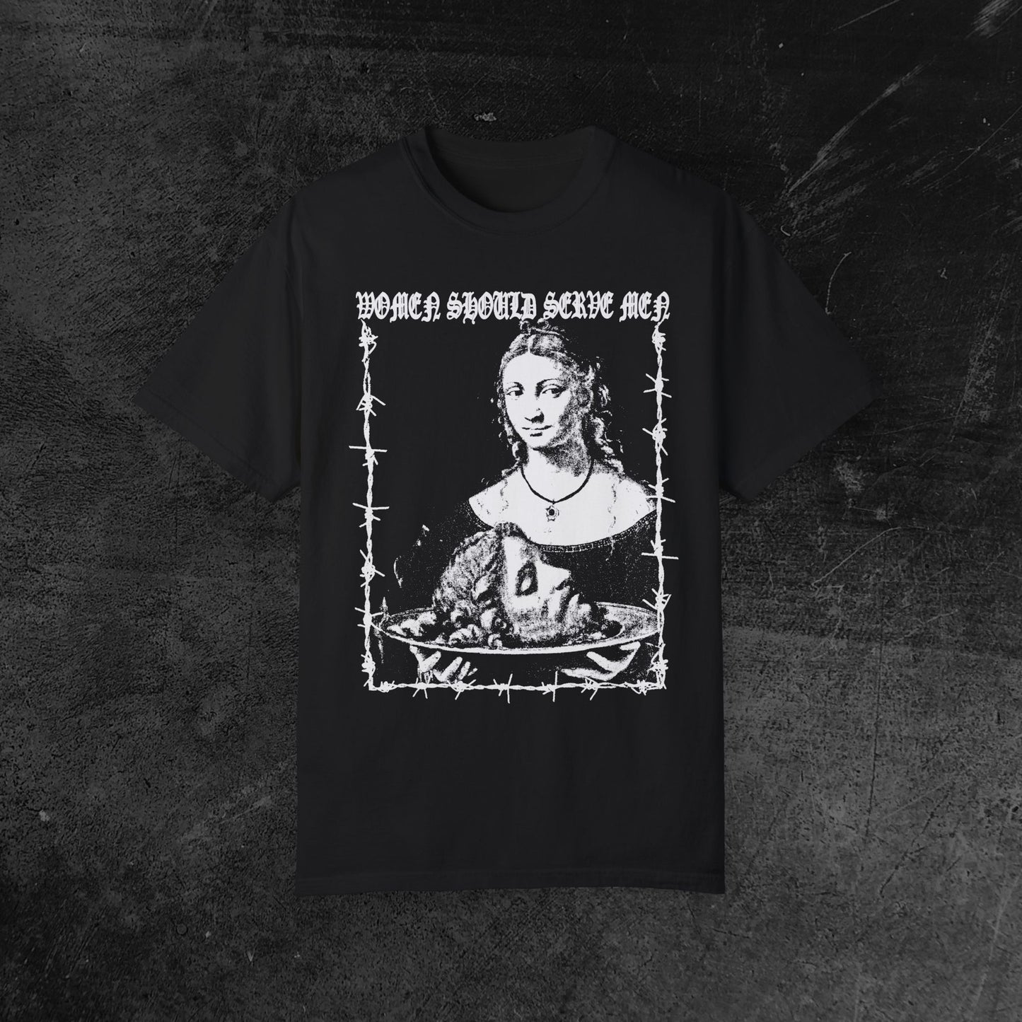 Women Should Serve Men Comfort Colors, Metal Shirt, Gothic Feminism Shirt, Anti Your Body My Choice, Gift For Her, Feminist Shirt, Emo y2k