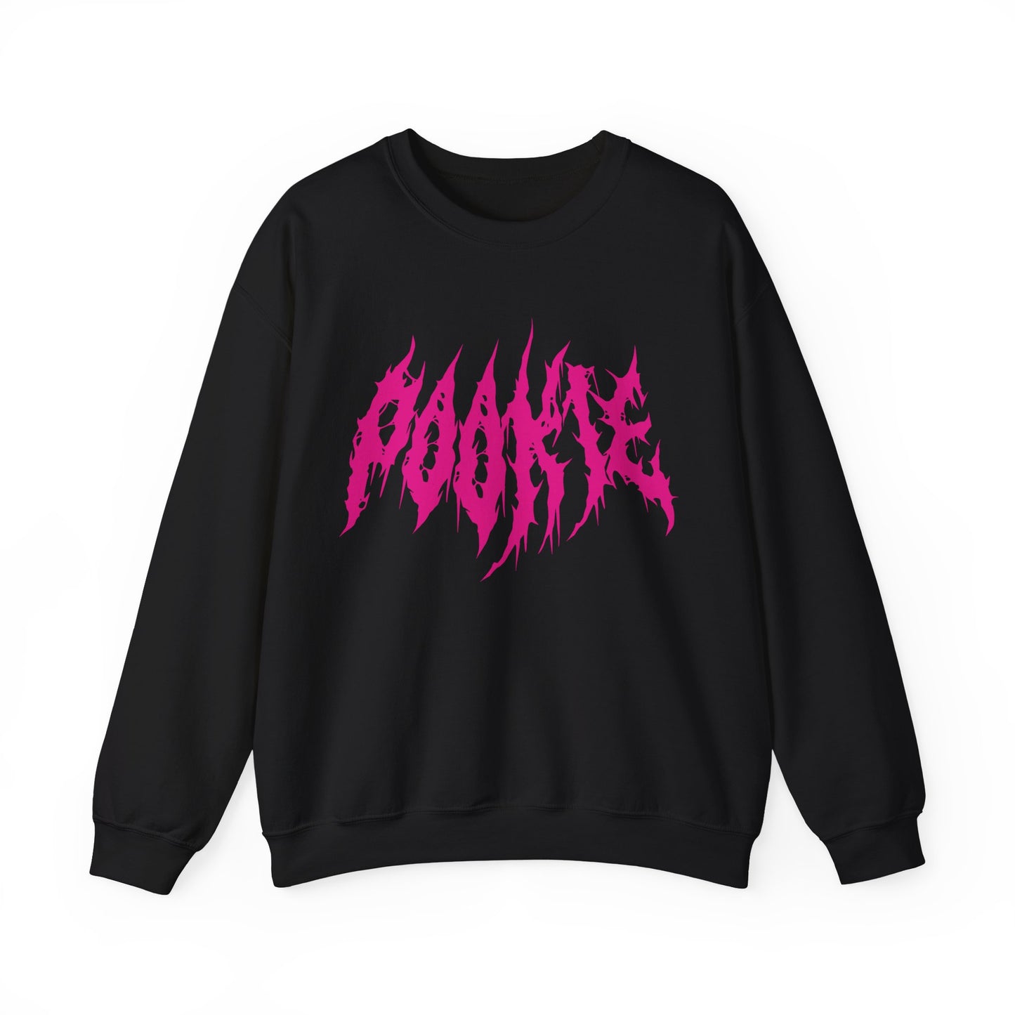 Pookie Sweatshirt, Gildan Crewneck, Funny Death Metal Shirt, Pookie Death Metal, Gift For Her, Elder Emo Gift, Millennial Sweatshirt, Pookie