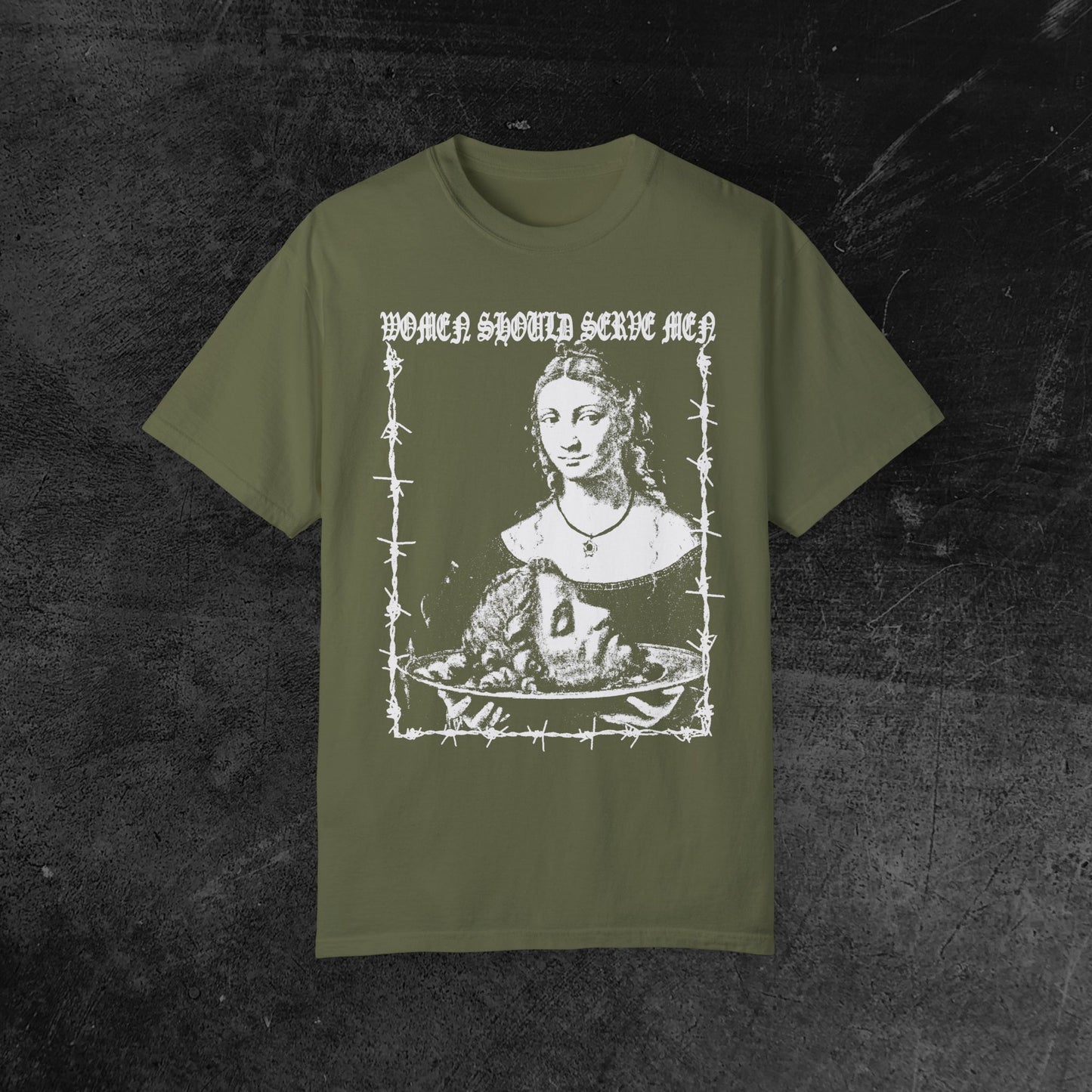 Women Should Serve Men Comfort Colors, Metal Shirt, Gothic Feminism Shirt, Anti Your Body My Choice, Gift For Her, Feminist Shirt, Emo y2k