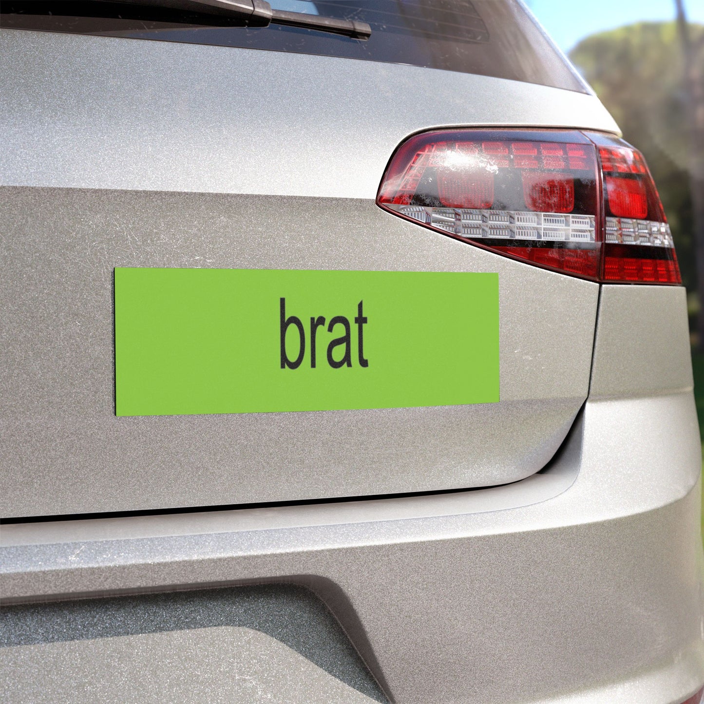 brat bumpin' that brat Car Magnet, Car Accessory, Y2K Car Magnet, Car Decor, Gen Z Gift, Gift For Her, Best Friend Gift, xcx, i'm so julia