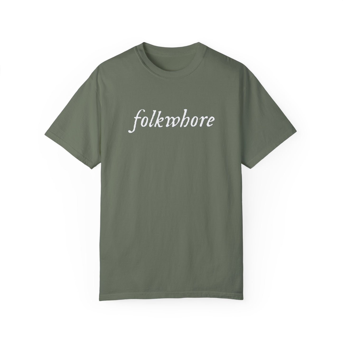 Folkwhore Comfort Colors Tee, Funny Swiftie Gift, Evermore Album, Folklore Album, Tswift Fangirl, Gift For Swiftie, TTPD, Gift For Her