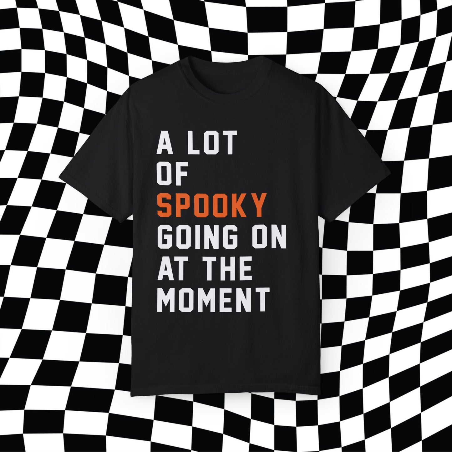 A Lot Going On A Lot Of Spooky Going On Comfort Colors, Halloween Shirt, Gift For Her, Swift Gift, RED, Funny Swift Shirt Swiftie Halloween