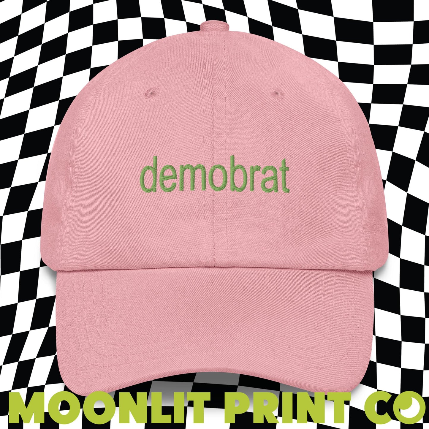 demobrat Democrat brat Dad Hat, Trendy Dad Hat, Kamala brat Presidential Election, Retro Style, Y2K, Election 2024, Harris 2024