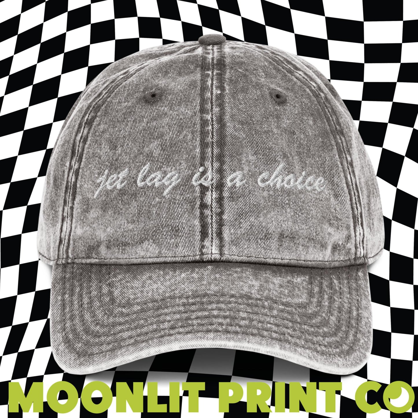 Jet Lag Is A Choice Vintage Style Dad Hat, Trendy Dad Hat, Swift Gift, Gift For Her, Travel Hat, Gift For Traveling Lover, Travel Apparel