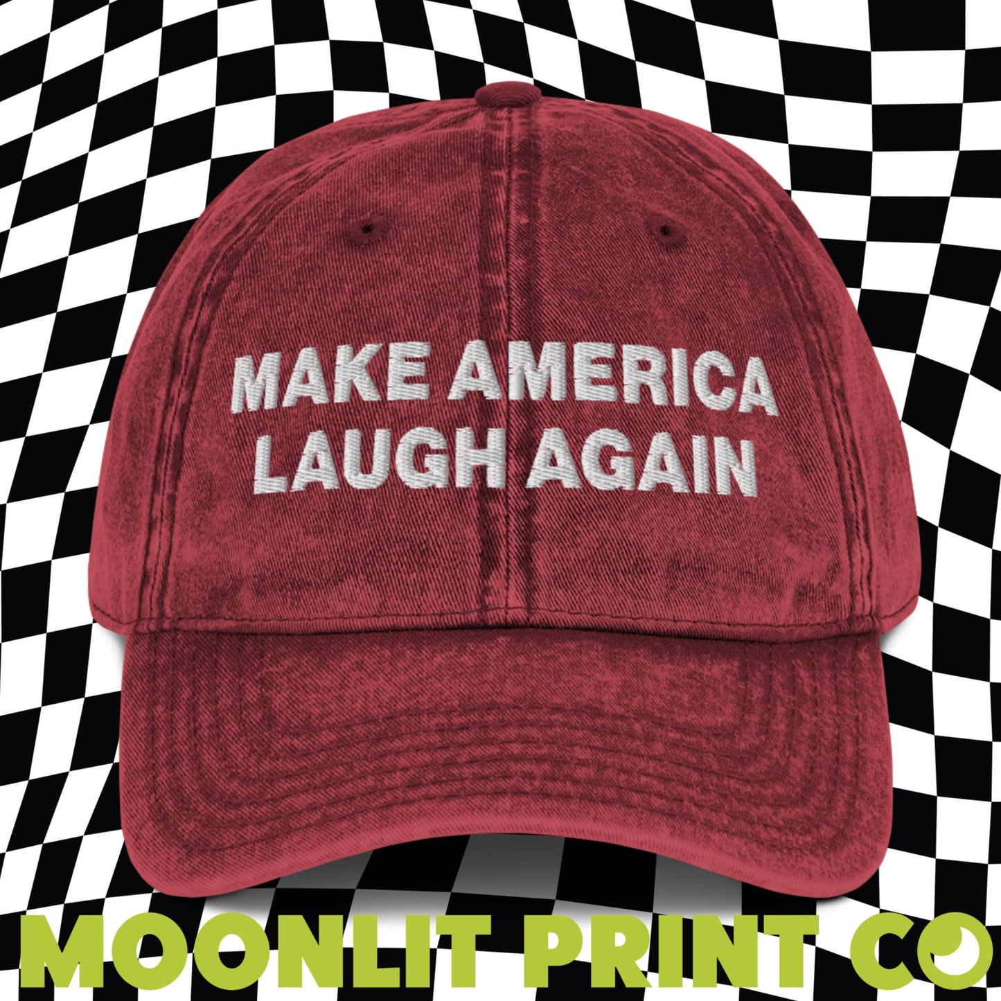 Make America Laugh Again Embroidered Dad Hat, MALA Hat, Kamala For President, Election Hat, Harris 2024