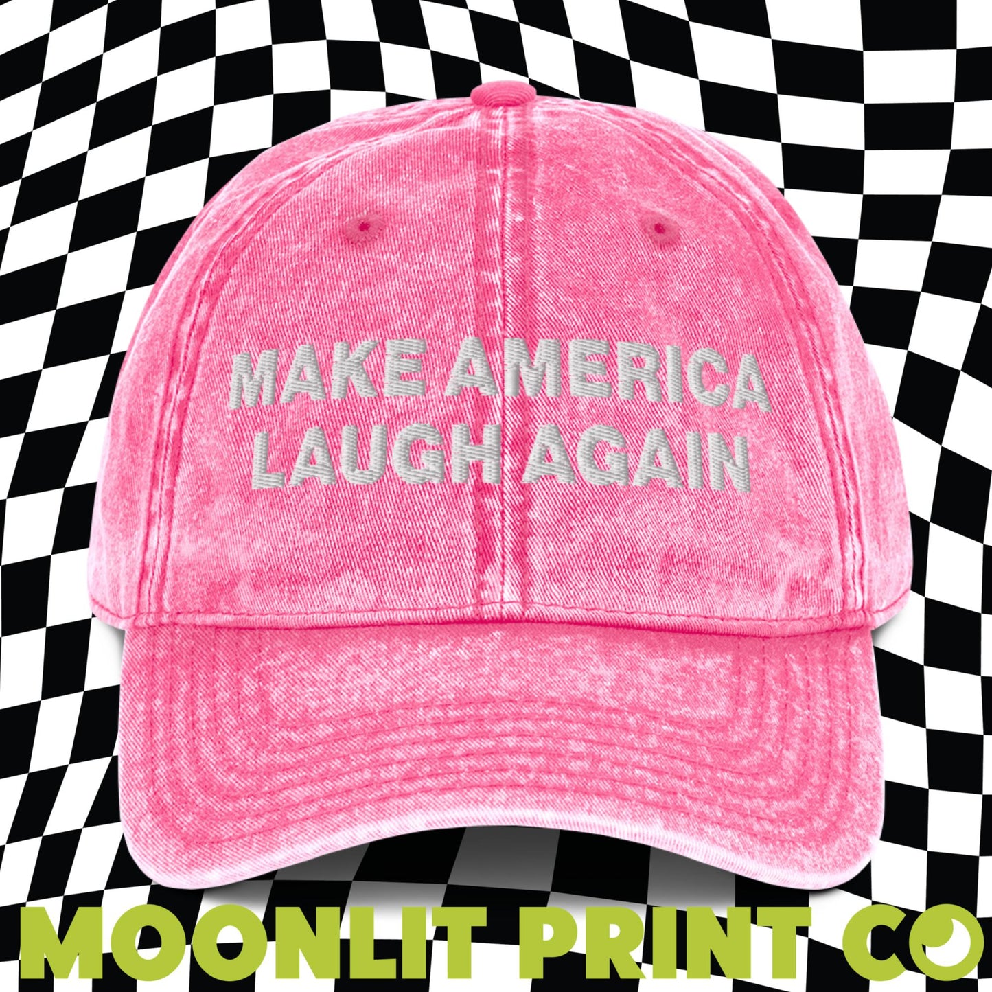 Make America Laugh Again Embroidered Dad Hat, MALA Hat, Kamala For President, Election Hat, Harris 2024
