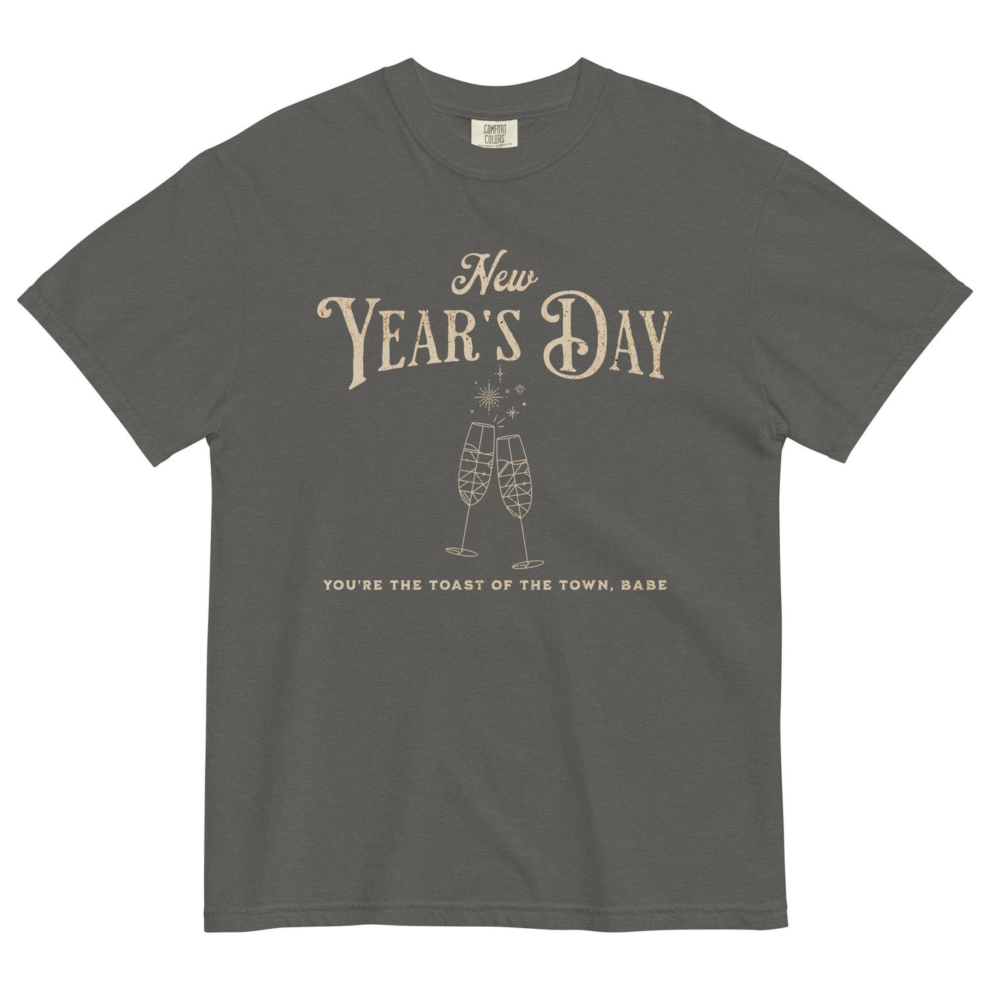 New Year's Day Comfort Colors Toast Of The Town Rep Era Reputation Album Tswift New Year 2024 Celebration Shirt Merry Swiftmas Swiftie Gift