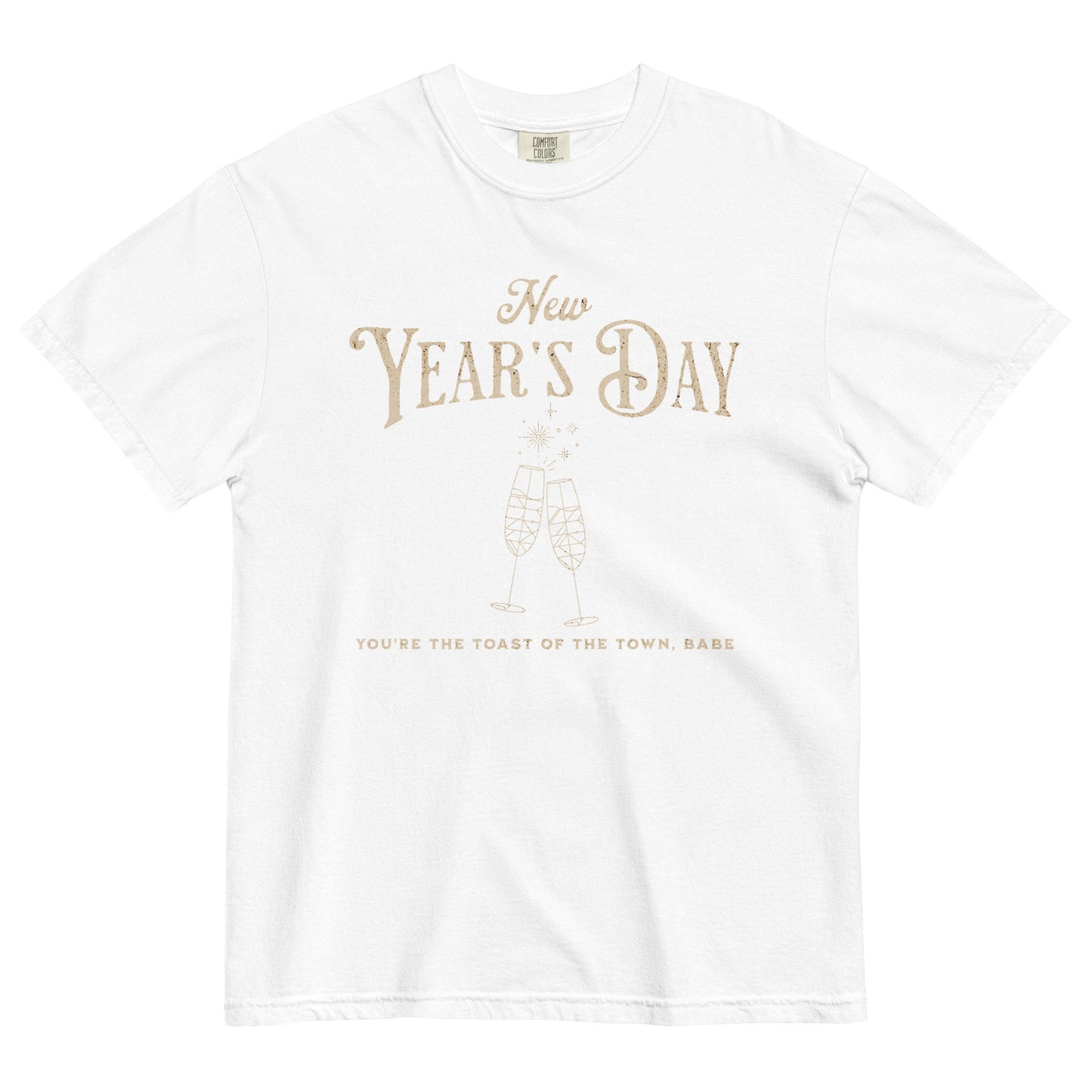 New Year's Day Comfort Colors Toast Of The Town Rep Era Reputation Album Tswift New Year 2024 Celebration Shirt Merry Swiftmas Swiftie Gift