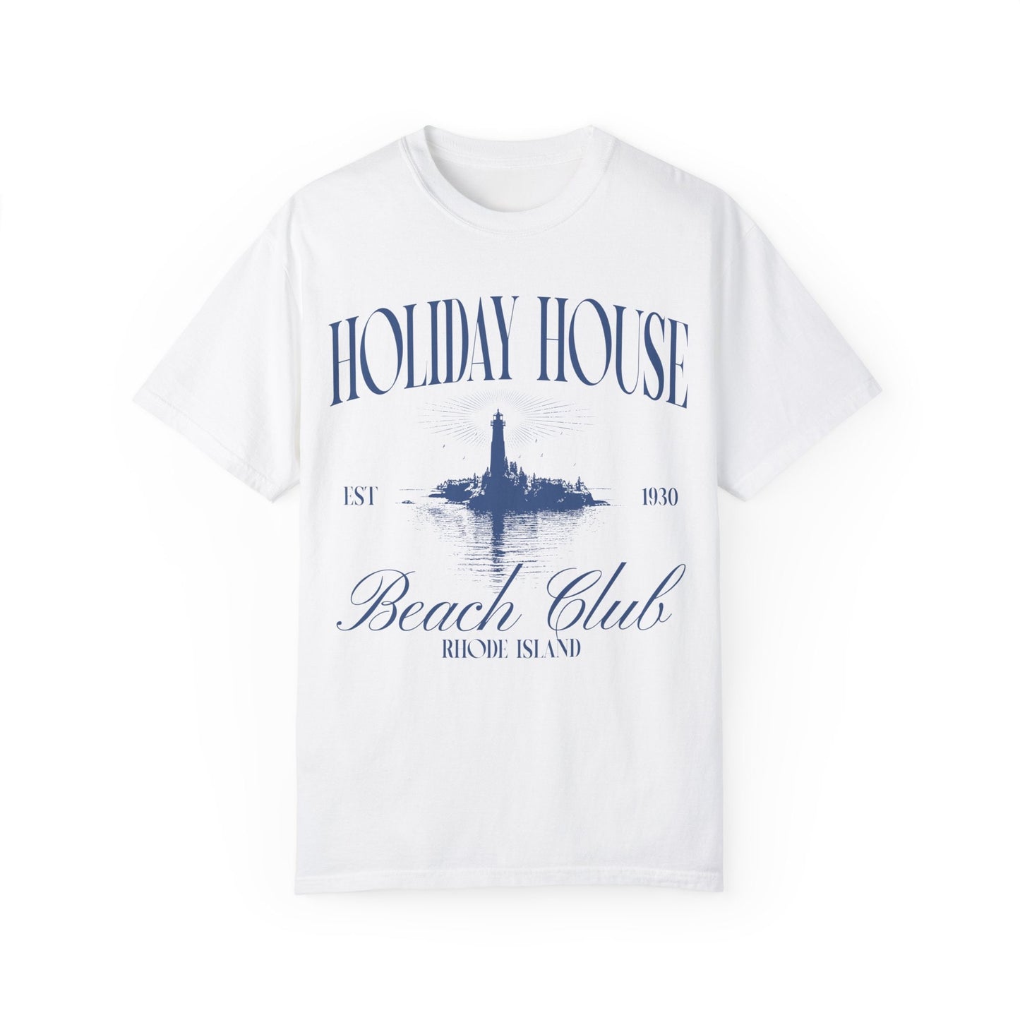 Holiday House Rhode Island Beach Club Social Tee Comfort Colors Swiftie Shirt The Last Great American Dynasty Folklore Album TS Inspired