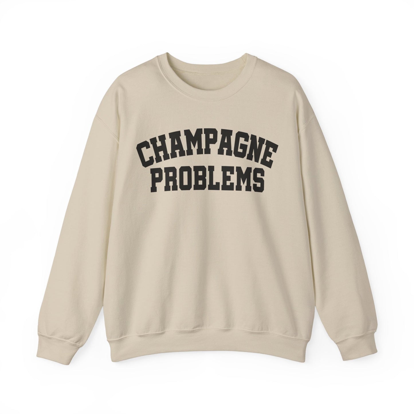 Champagne Problems Gildan Crewneck Swiftie Sweater Varsity Letter Trendy Sweatshirt Gift For Her Tswift Eras College Letter Tswift Fangirl