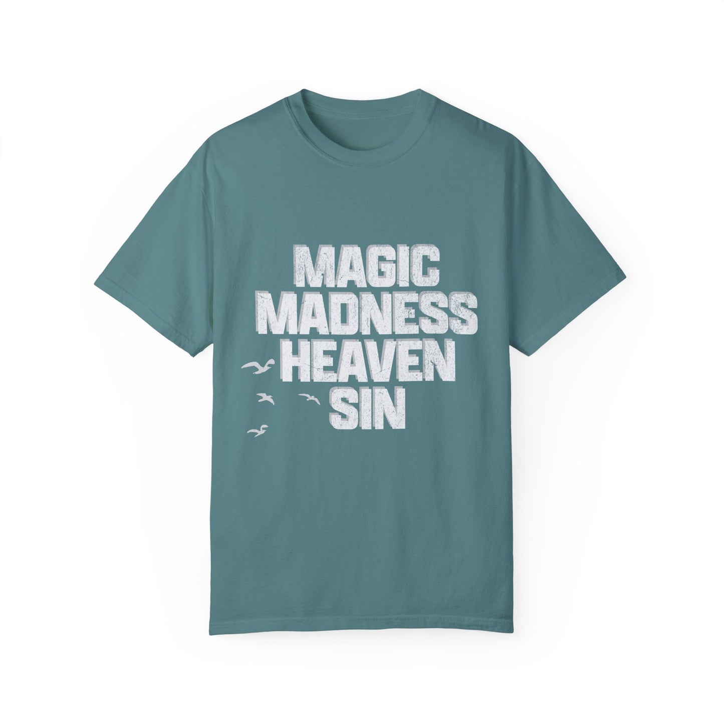 Magic Madness Heaven Sin Vintage Print Comfort Colors Swiftie Eras Gift For Her Seagulls 1989 Funny Tee Tshirt Tswift Swiftmas