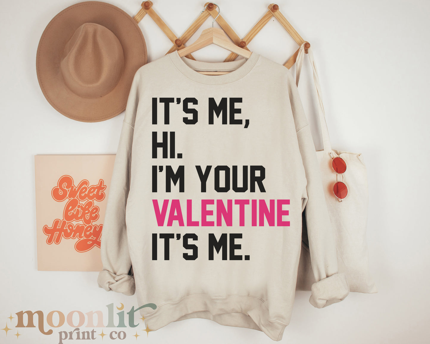 Its Me Hi Im Your Valentine Its Me Crewneck Swiftie Valentine Gift For Swiftie Valentine's Day Shirt Tswift Valentines Day Fangirl Valentine