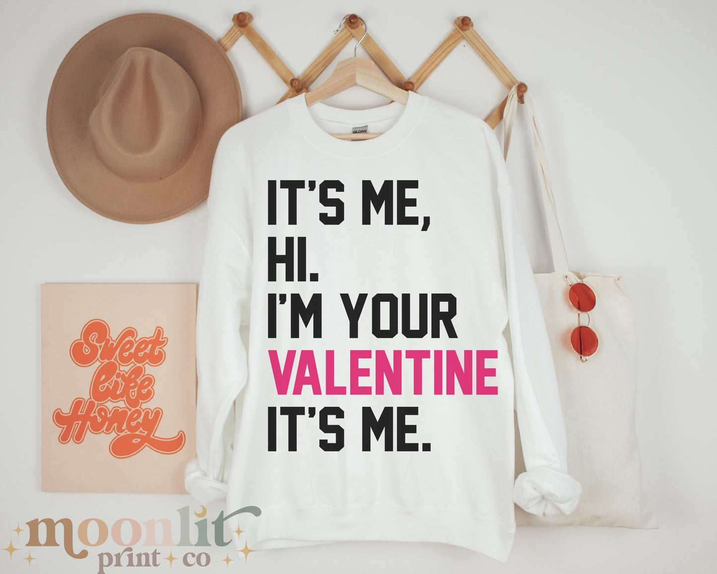 Its Me Hi Im Your Valentine Its Me Crewneck Swiftie Valentine Gift For Swiftie Valentine's Day Shirt Tswift Valentines Day Fangirl Valentine