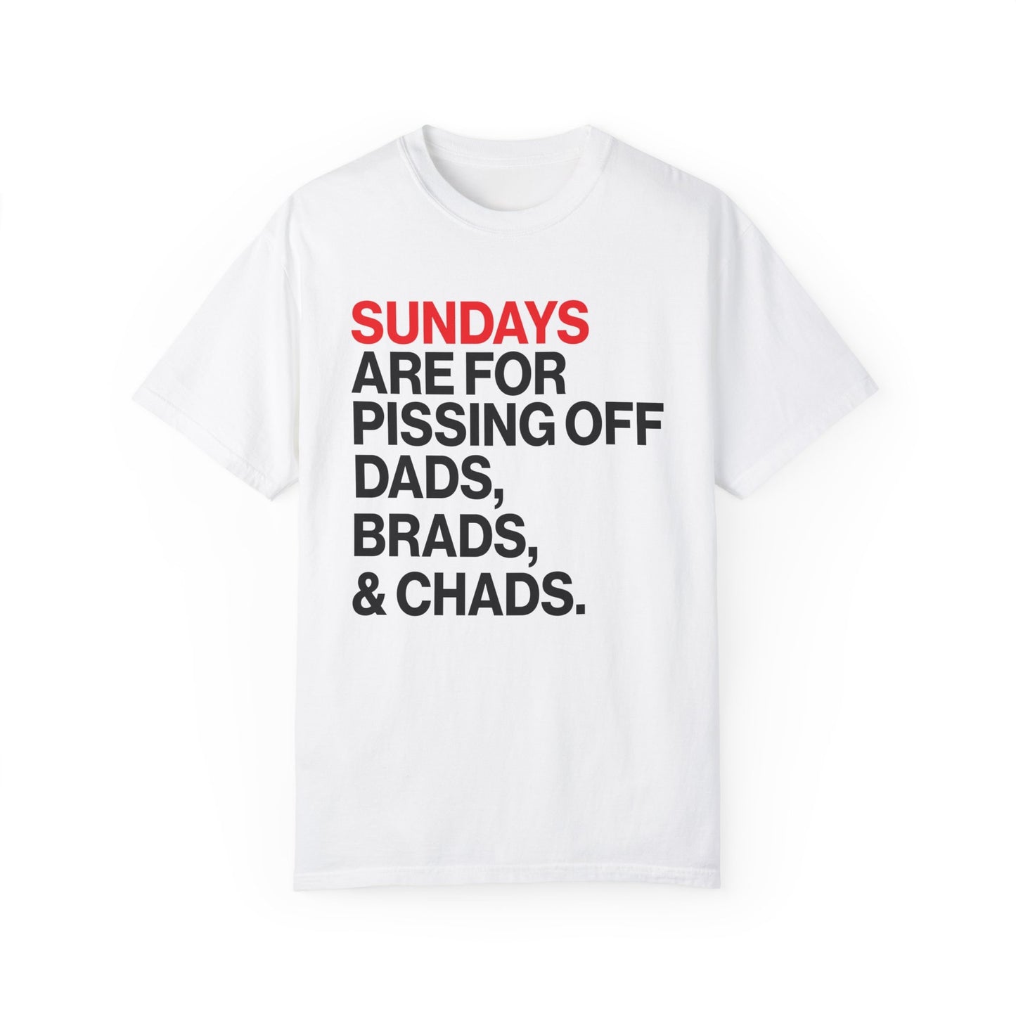 Sundays Are For Dads, Brads, and Chads Football Sunday Shirt Swiftie Football Tee Tswift Funny Tee In My Football Era Merry Swiftmas
