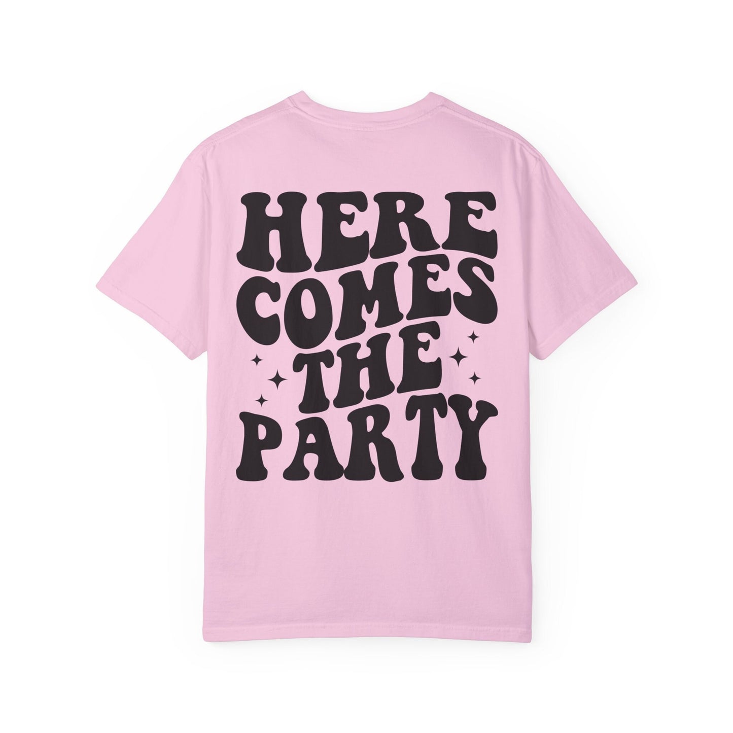 Here Comes The Bride Party Bridal Party Retro Wavy Groovy Bachelorette Outfit 70s Themed Wedding Groovy Wedding Retro Bachelorette Shirts