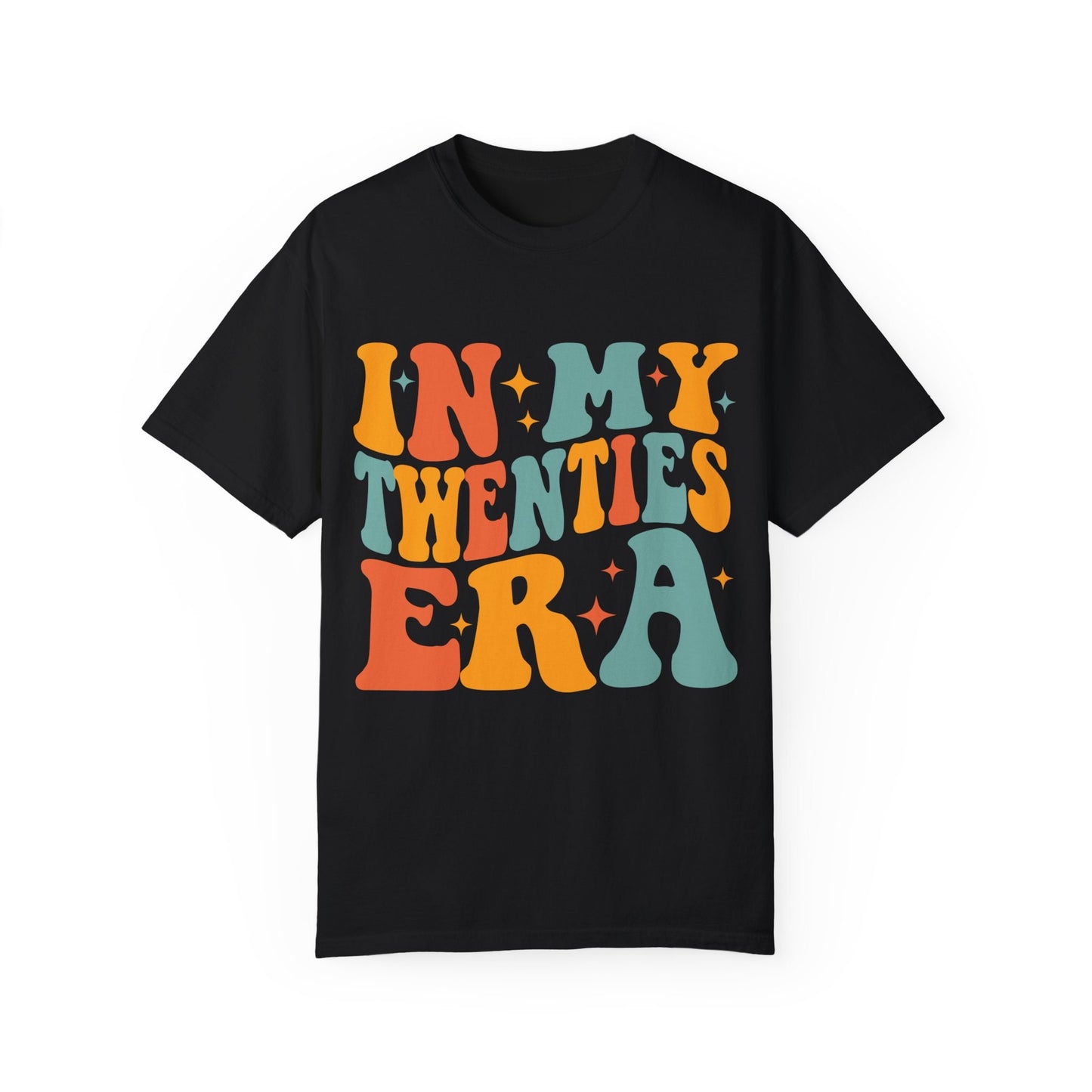 In My Twenties Era Comfort Colors 20th Birthday 2003 2004 Retro Wavy Groovy Birthday 20th Birthday Shirt Funny Birthday Tee 20th Bday