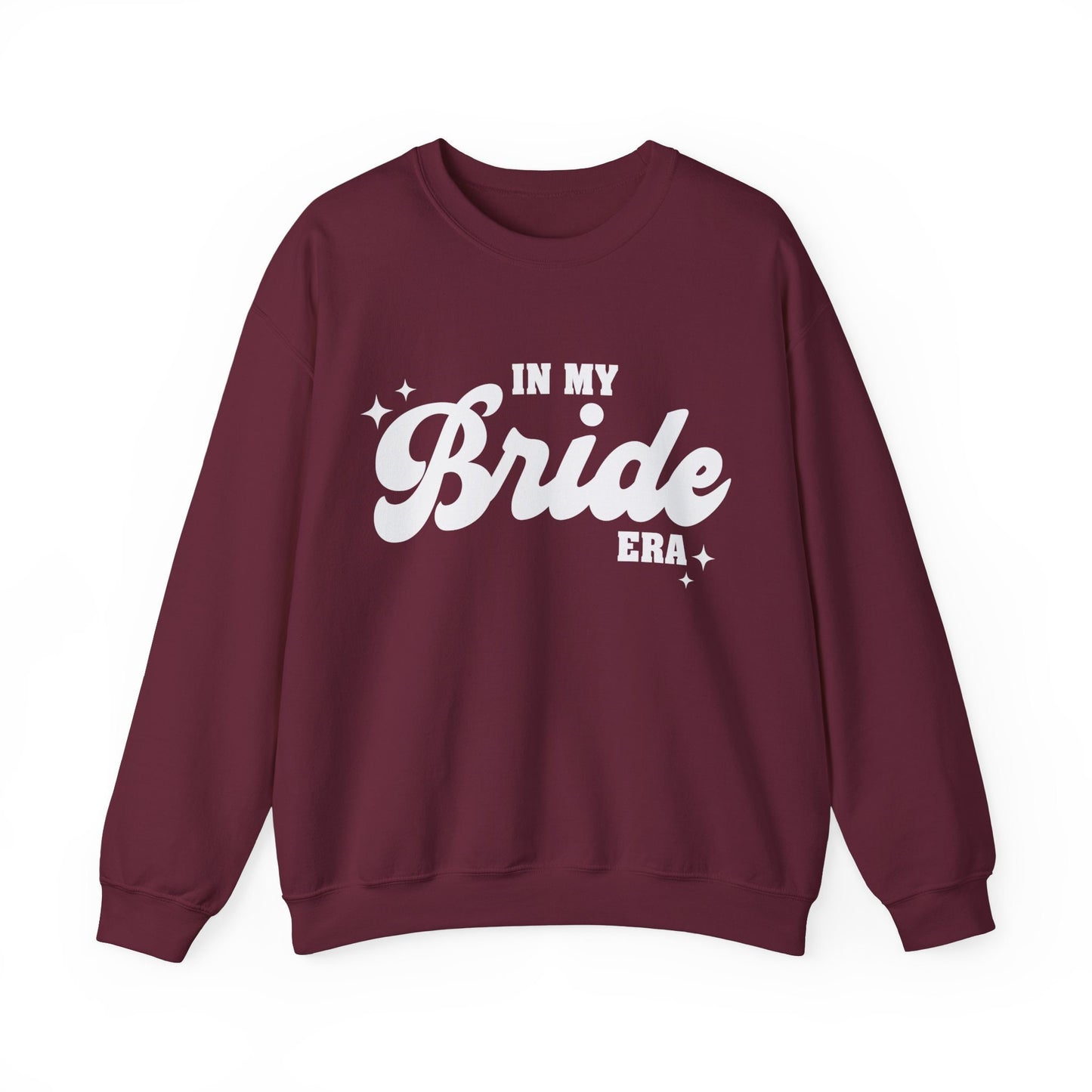 In My Bride Era Gildan Crewneck Bride Sweatshirt Gift For Engagement Newlywed Shirt Honeymoon Sweatshirt For Her Bride Gift Wedding Gift