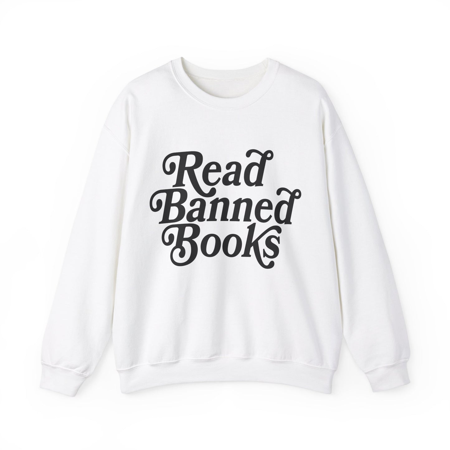 Read Banned Books Gildan Crewneck Bookish Sweatshirt Gift For Book Lover Reading Sweatshirt Gift For Reader Book Club Shirt Book Sweatshirt
