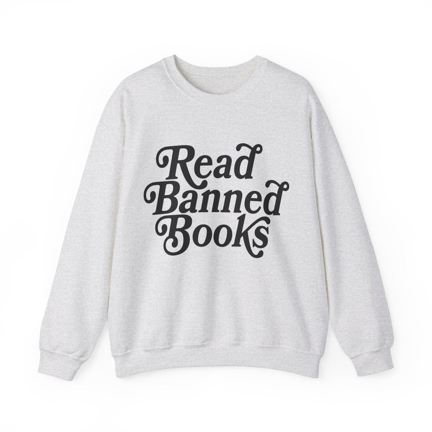 Read Banned Books Gildan Crewneck Bookish Sweatshirt Gift For Book Lover Reading Sweatshirt Gift For Reader Book Club Shirt Book Sweatshirt