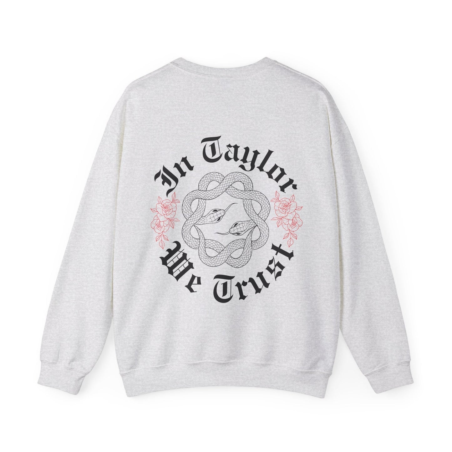 In Taylor We Trust Gildan Crewneck Trendy Sweatshirt Reputation Album Snake Shirt In My Rep Era Swiftie Sweatshirt Gift For Her Swiftie Gift