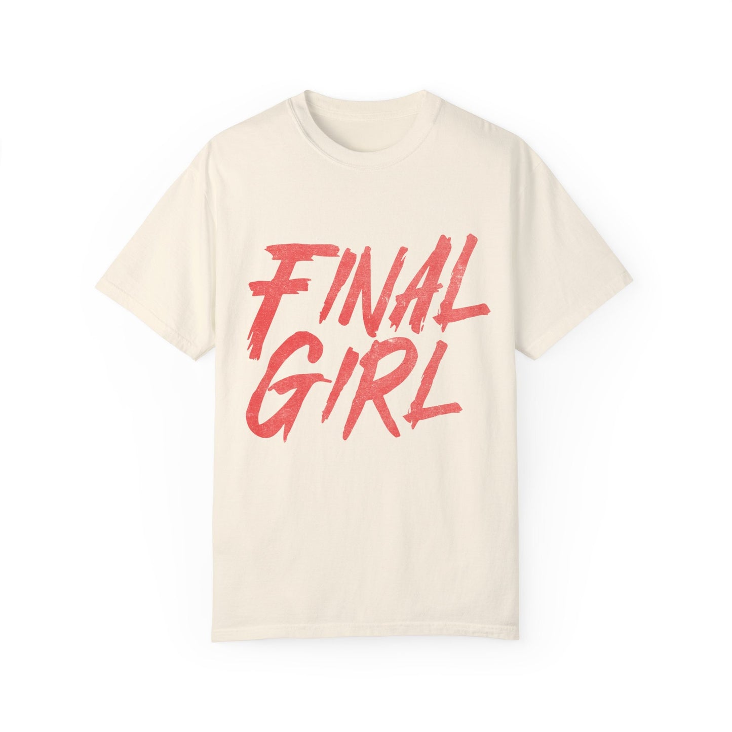 Final Girl Grunge Print Horror Movie Lover Scary Movie Enjoyer Gift For Her Serial Killer Documentary And Chill Halloween Shirt Gift For Him