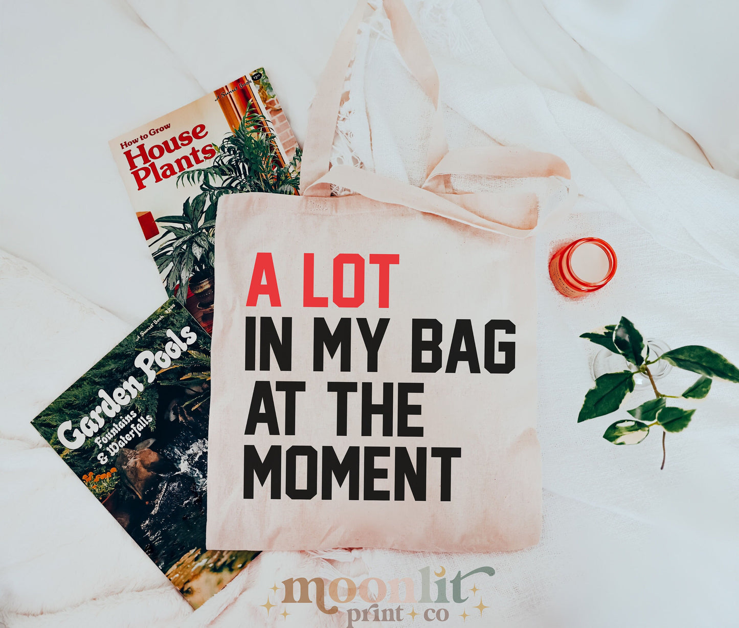 A Lot In My Bag At The Moment Tote Bag