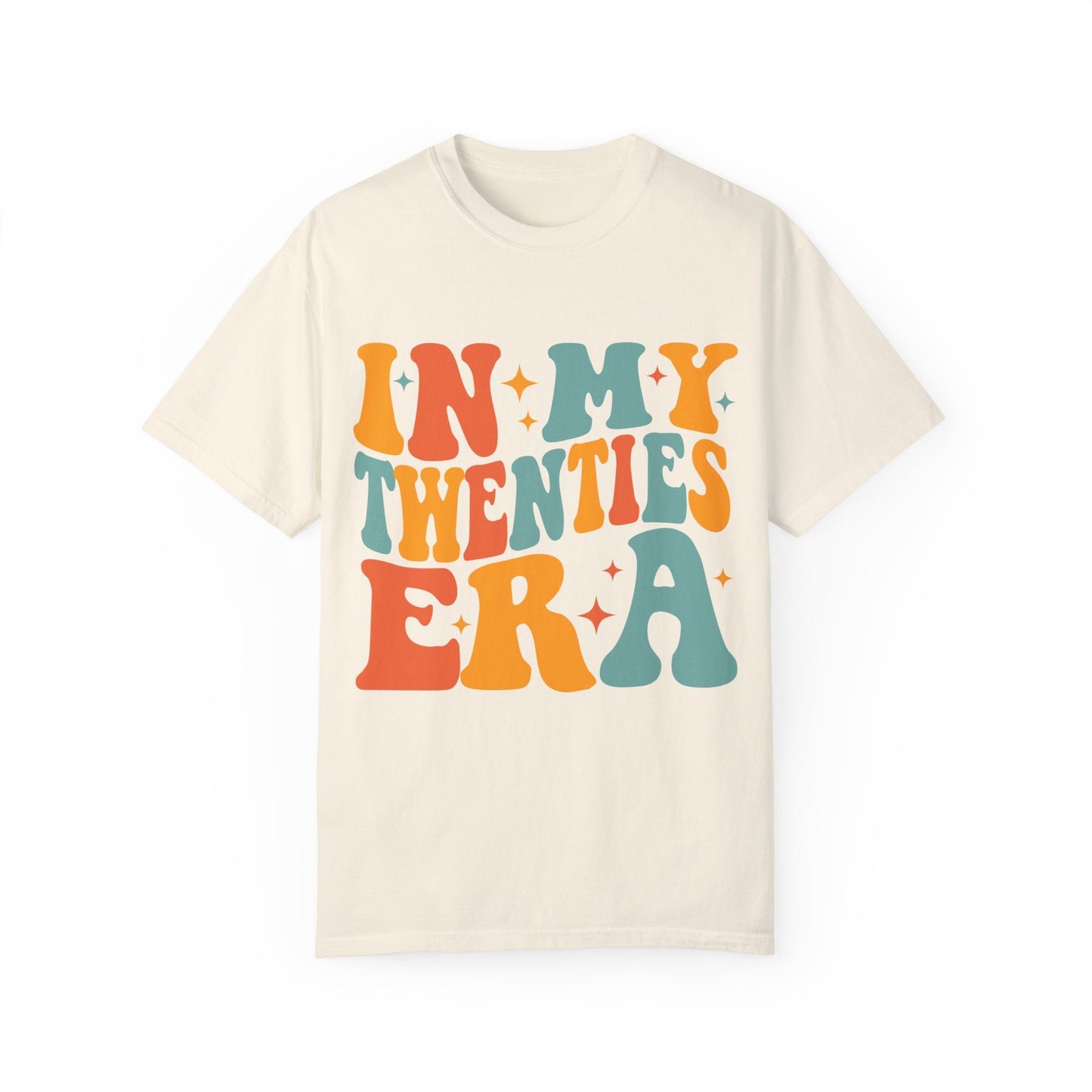 In My Twenties Era Comfort Colors 20th Birthday 2003 2004 Retro Wavy Groovy Birthday 20th Birthday Shirt Funny Birthday Tee 20th Bday