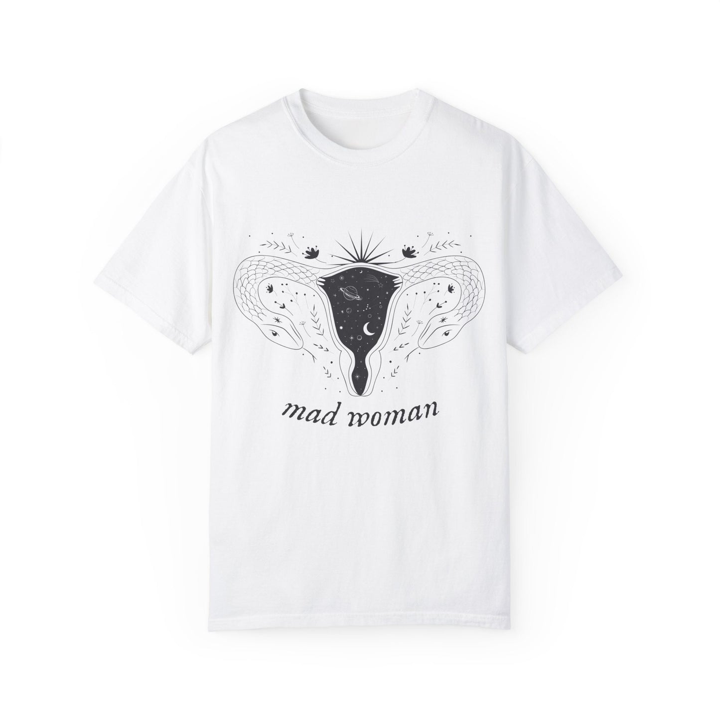 Mad Woman Folklore Comfort Colors Swiftie Shirt Tswift Fan F You Forever My Body My Choice Snake Uterus What A Shame She Went Mad Shirt