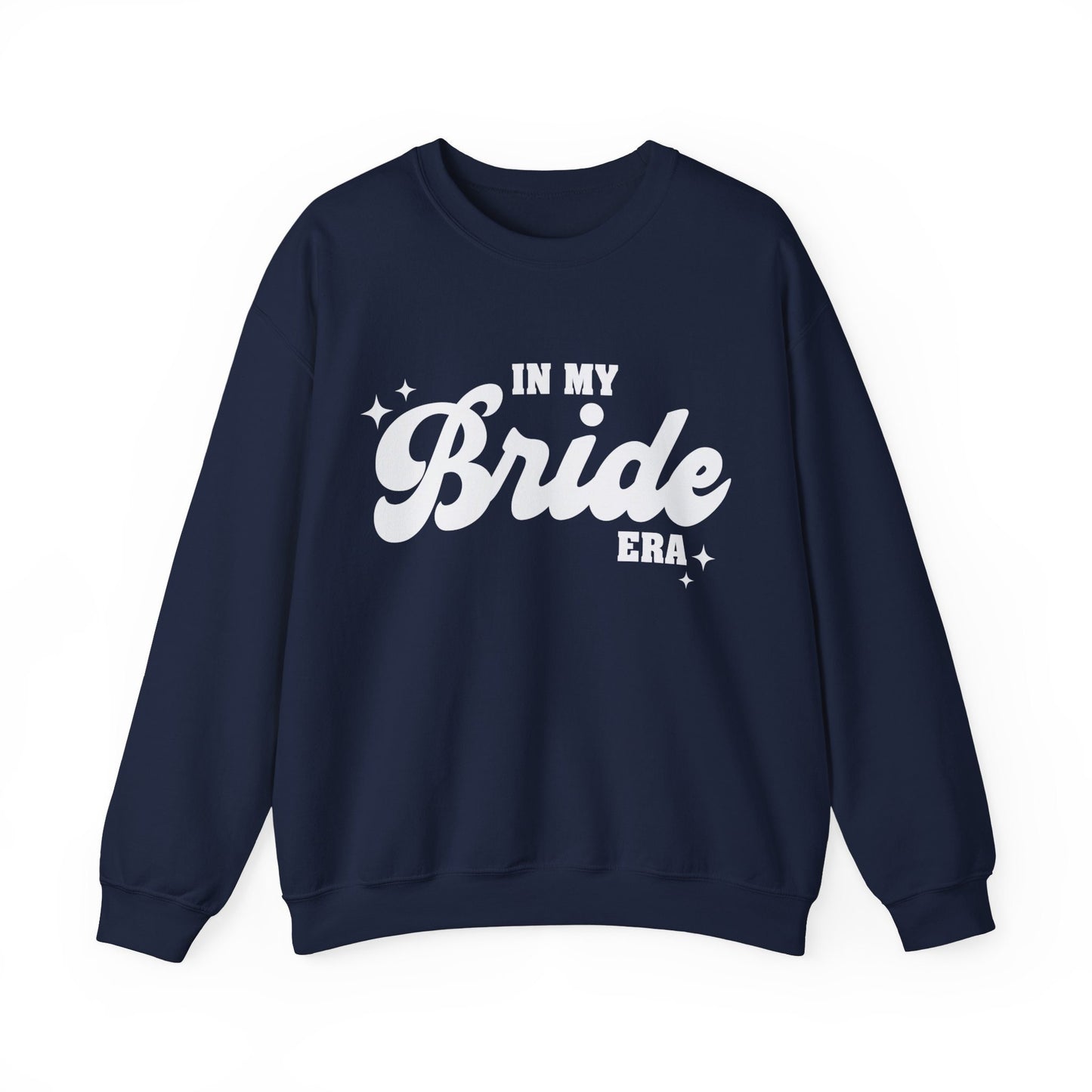 In My Bride Era Gildan Crewneck Bride Sweatshirt Gift For Engagement Newlywed Shirt Honeymoon Sweatshirt For Her Bride Gift Wedding Gift