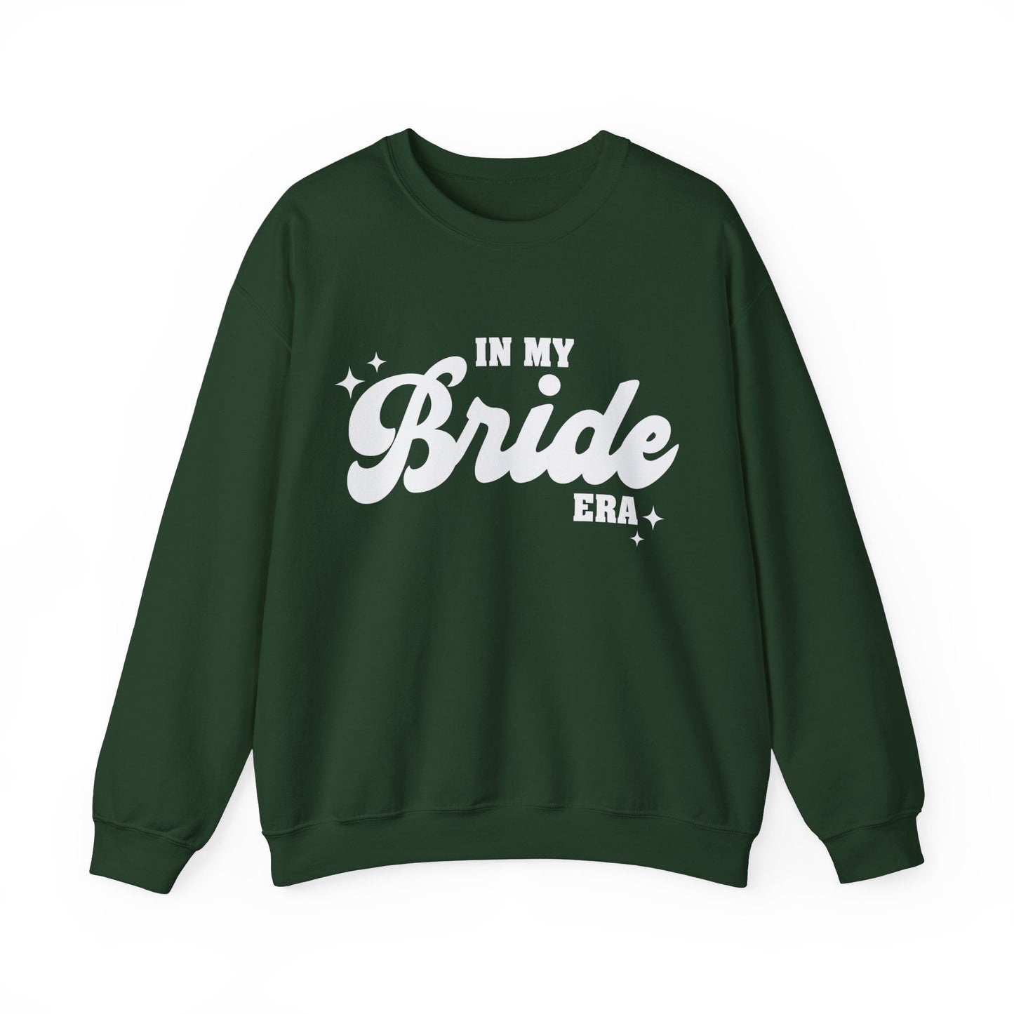 In My Bride Era Gildan Crewneck Bride Sweatshirt Gift For Engagement Newlywed Shirt Honeymoon Sweatshirt For Her Bride Gift Wedding Gift