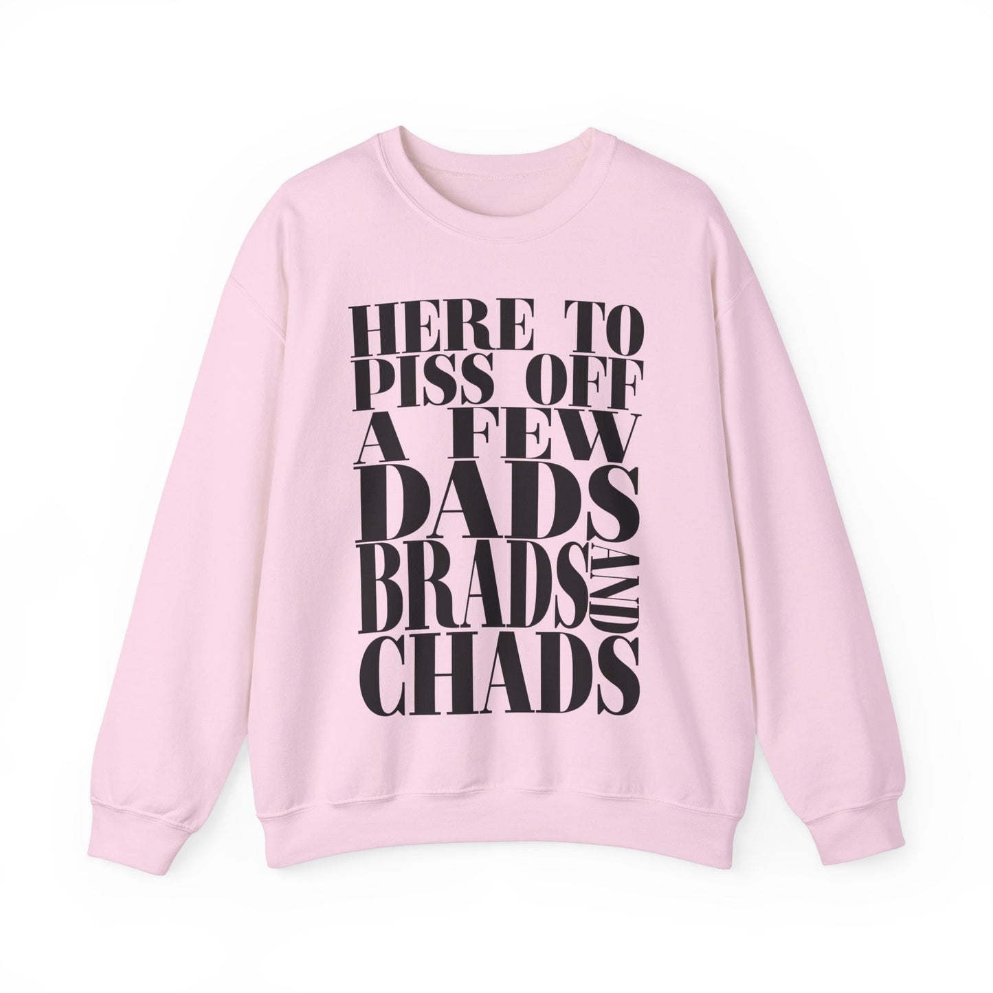 Dads, Brads, and Chads Gildan Crewneck Tee Funny Meme Tee Swiftie Tswift Tshirt Swiftmas Funny Gift For Her Funny Tshirt Football Era Shirt