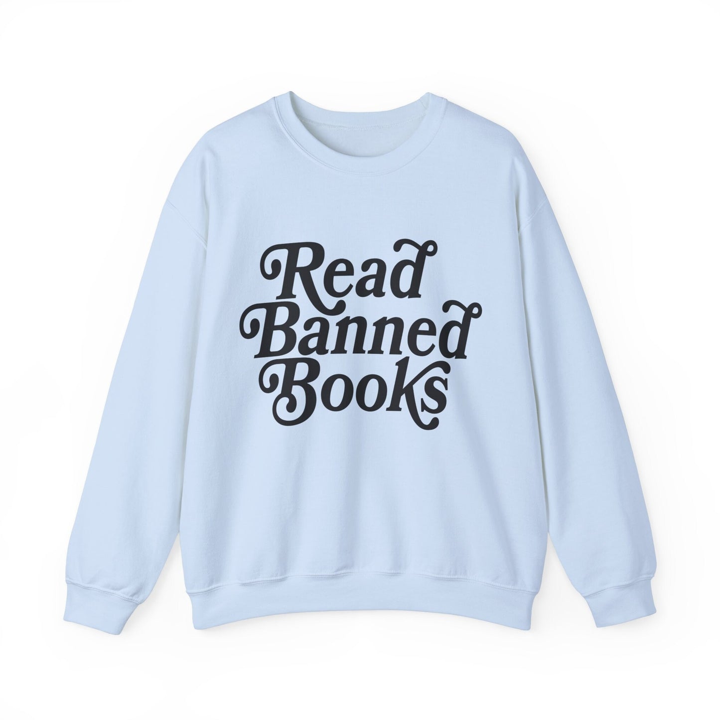 Read Banned Books Gildan Crewneck Bookish Sweatshirt Gift For Book Lover Reading Sweatshirt Gift For Reader Book Club Shirt Book Sweatshirt
