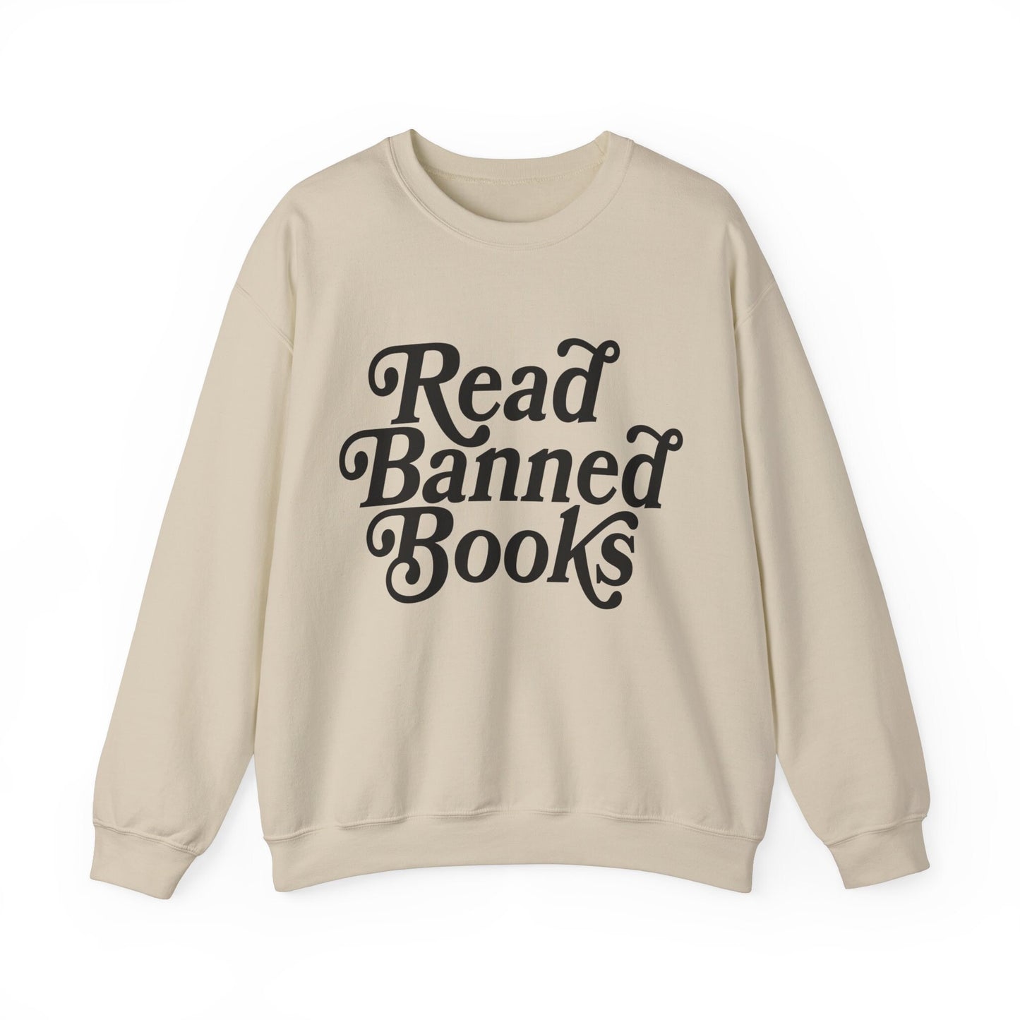Read Banned Books Gildan Crewneck Bookish Sweatshirt Gift For Book Lover Reading Sweatshirt Gift For Reader Book Club Shirt Book Sweatshirt