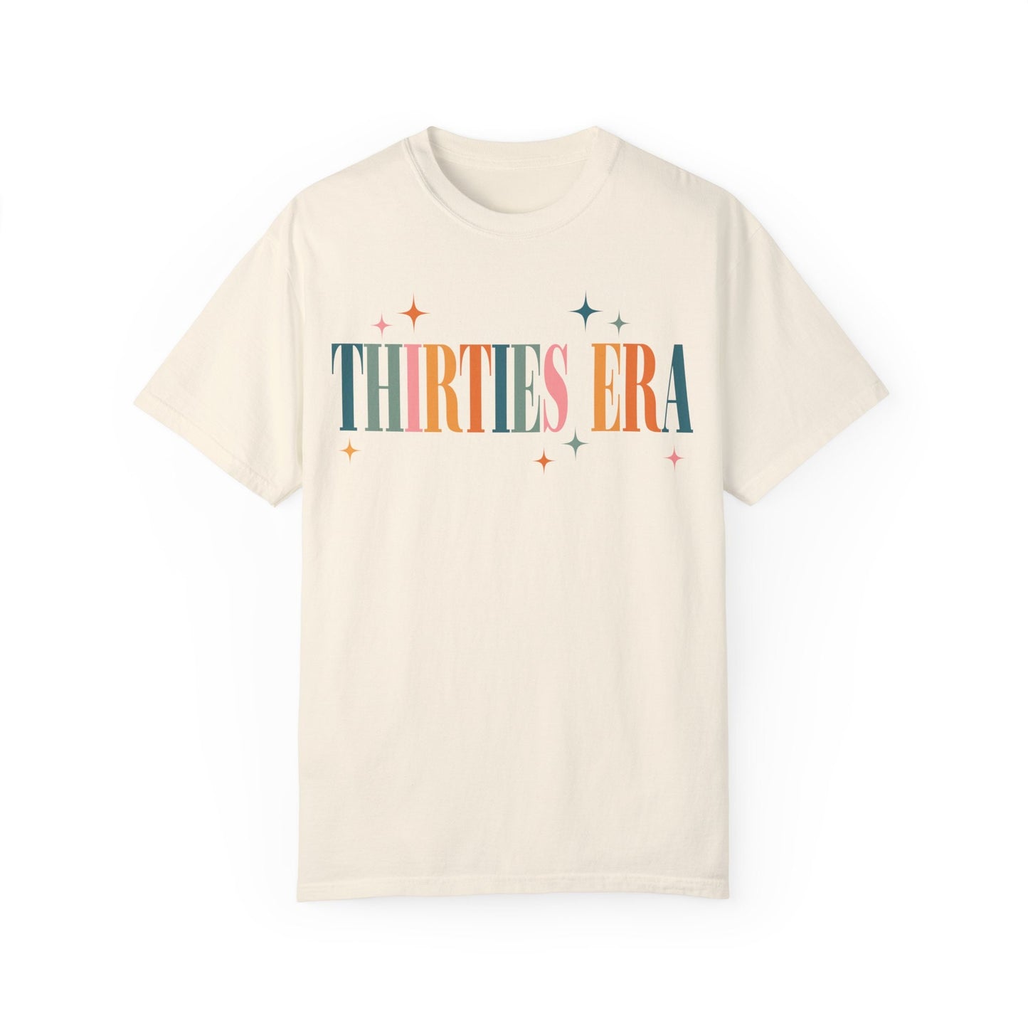 In My Thirties Era Comfort Colors 30th Birthday 1994 1995 Retro Wavy Groovy Birthday 30th Birthday Shirt Funny Birthday Tee Thirtieth Bday
