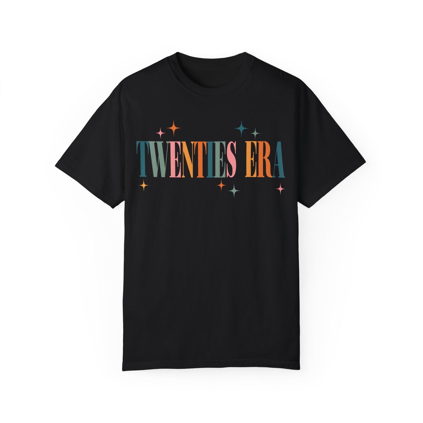 In My Twenties Era Comfort Colors 20th Birthday 2004 2005 Retro Wavy Groovy Birthday 20th Birthday Shirt Funny Birthday Tee Twentieth Bday