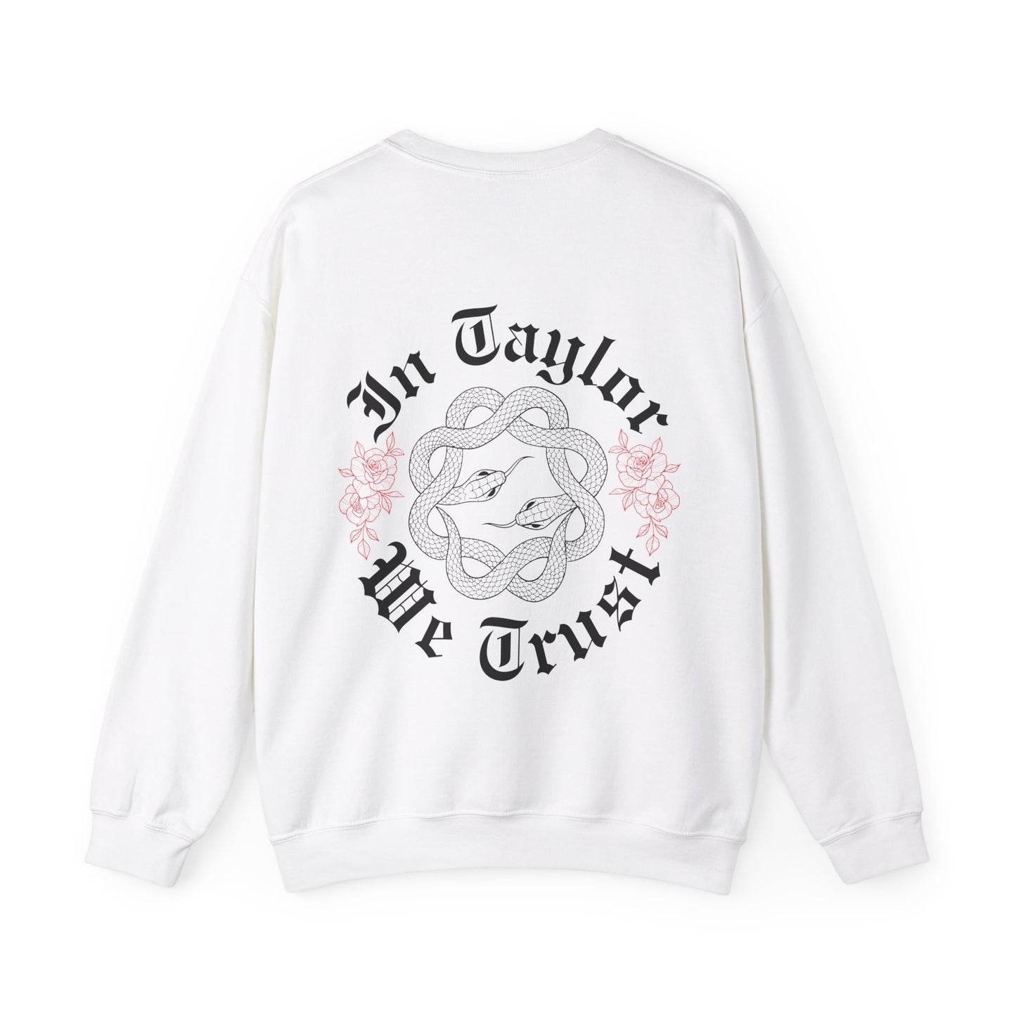 In Taylor We Trust Gildan Crewneck Trendy Sweatshirt Reputation Album Snake Shirt In My Rep Era Swiftie Sweatshirt Gift For Her Swiftie Gift