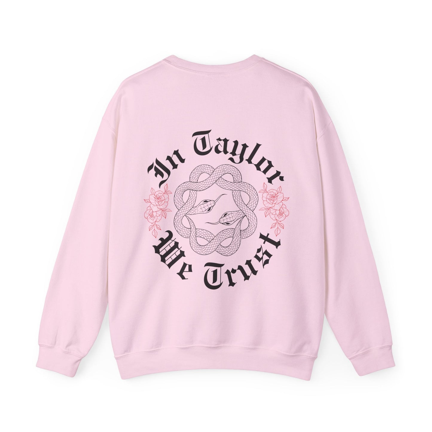 In Taylor We Trust Gildan Crewneck Trendy Sweatshirt Reputation Album Snake Shirt In My Rep Era Swiftie Sweatshirt Gift For Her Swiftie Gift