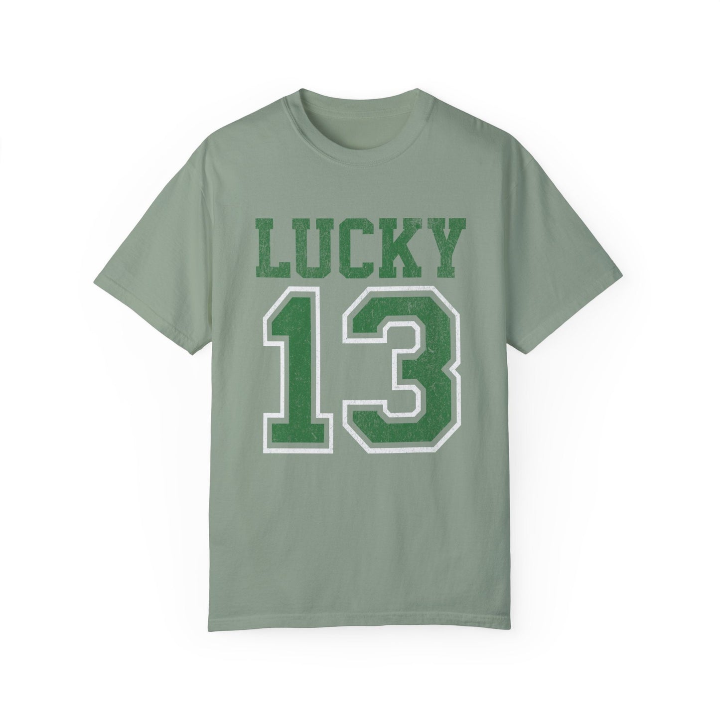 Lucky 13 Comfort Colors St Patty's Day Sweatshirt Saint Patrick's Day Shirt Swiftie Gift Irish Sweatshirt St Paddy's Shirt Gift For Her Tee