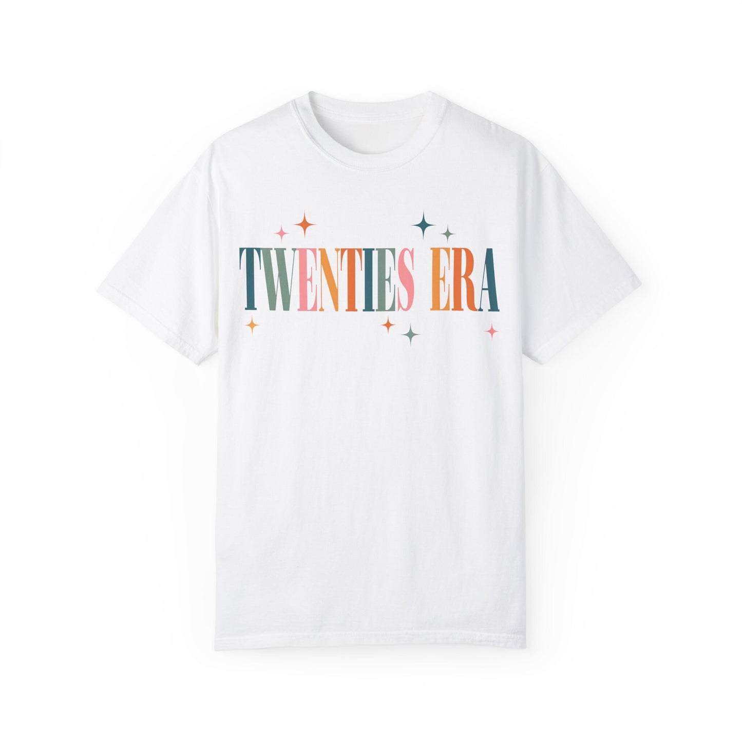 In My Twenties Era Comfort Colors 20th Birthday 2004 2005 Retro Wavy Groovy Birthday 20th Birthday Shirt Funny Birthday Tee Twentieth Bday