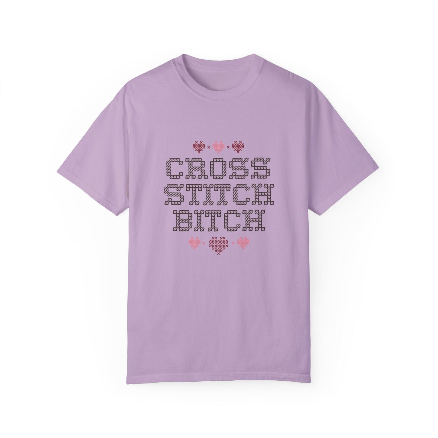 Cross Stitch Bitch Comfort Colors Funny Shirt