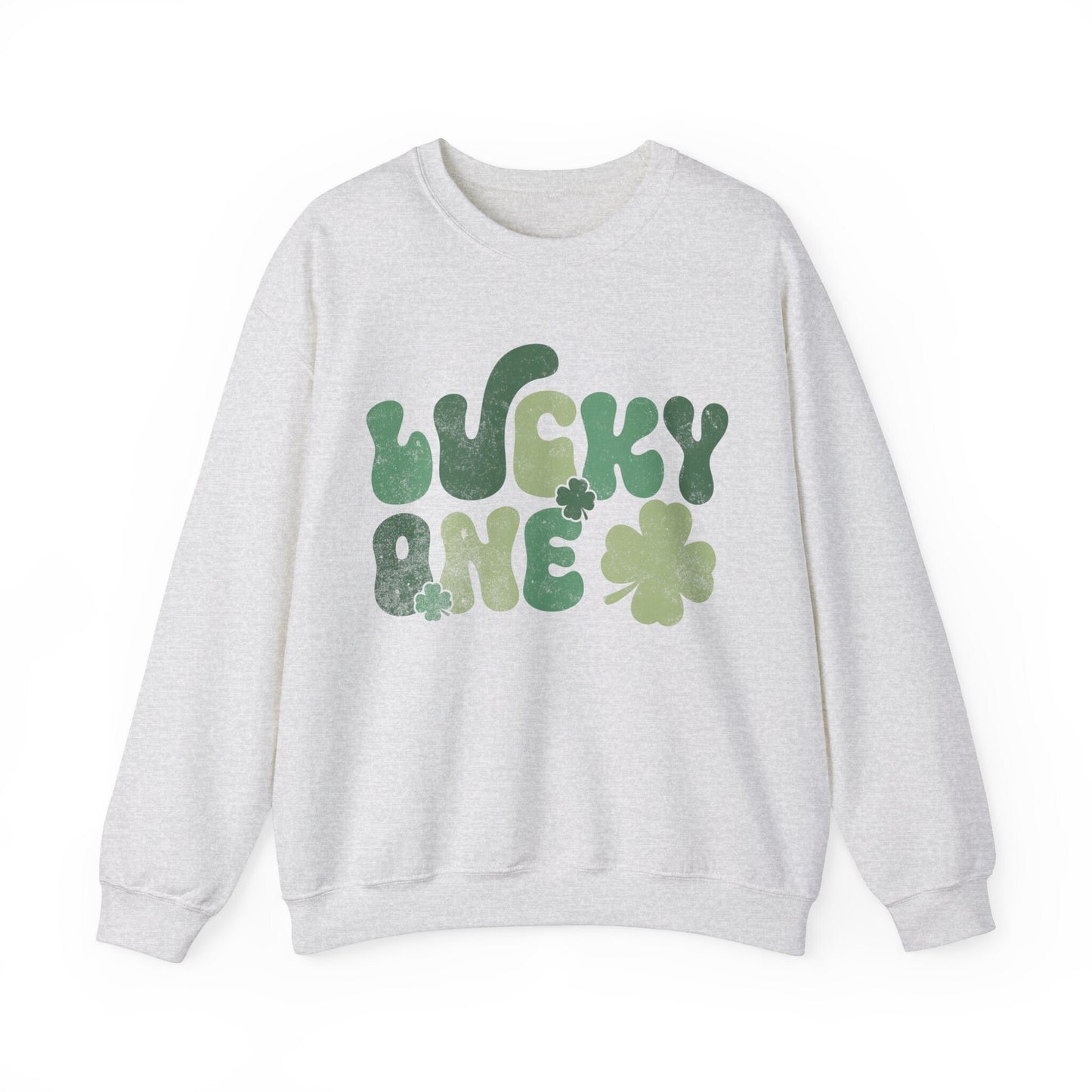 Lucky One Gildan Crewneck St Patricks Day Shirt, Retro St Patty's Day, Lucky Babe Shirt, Vintage St Patrick's Day Shirt,Drinking Shirt,Lucky