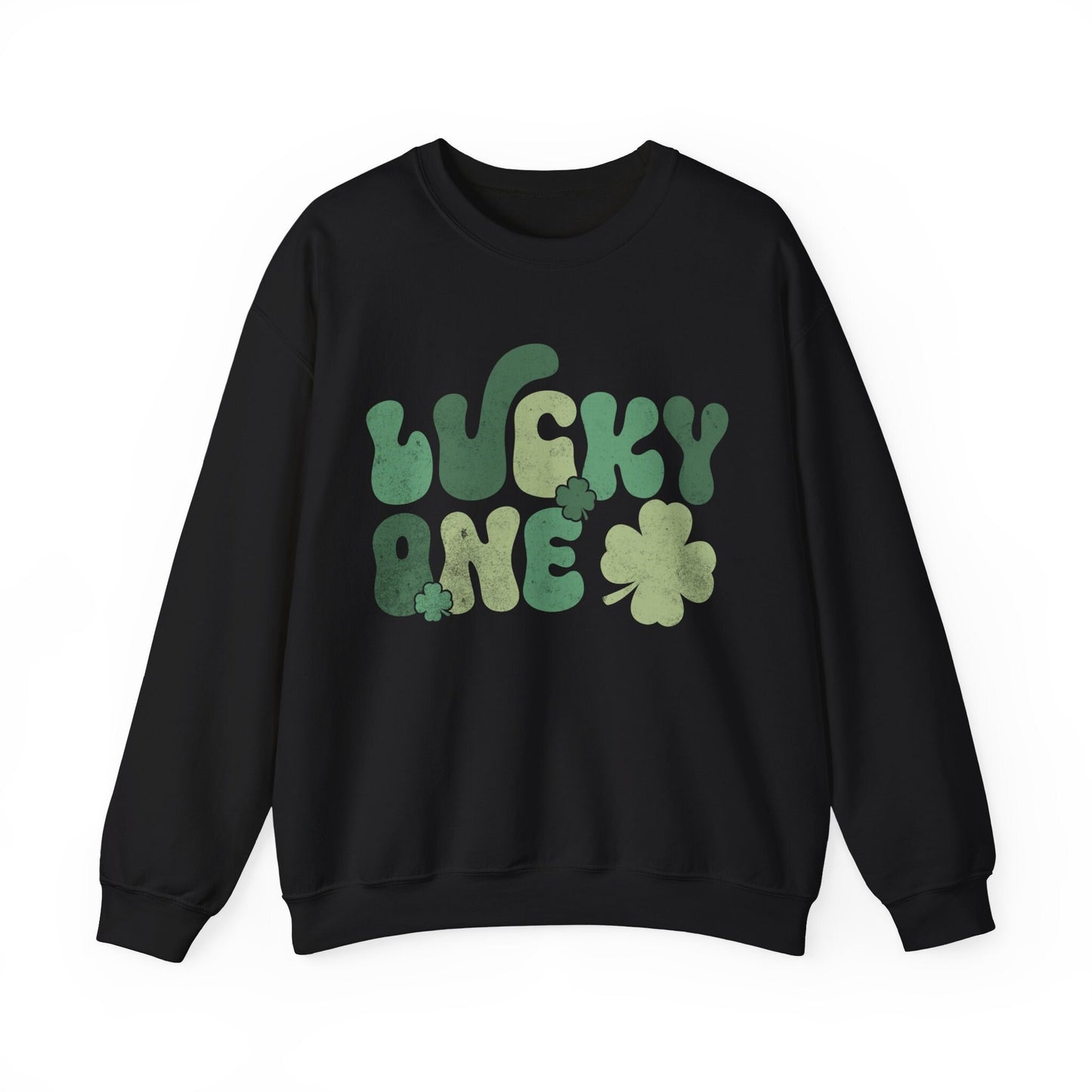 Lucky One Gildan Crewneck St Patricks Day Shirt, Retro St Patty's Day, Lucky Babe Shirt, Vintage St Patrick's Day Shirt,Drinking Shirt,Lucky
