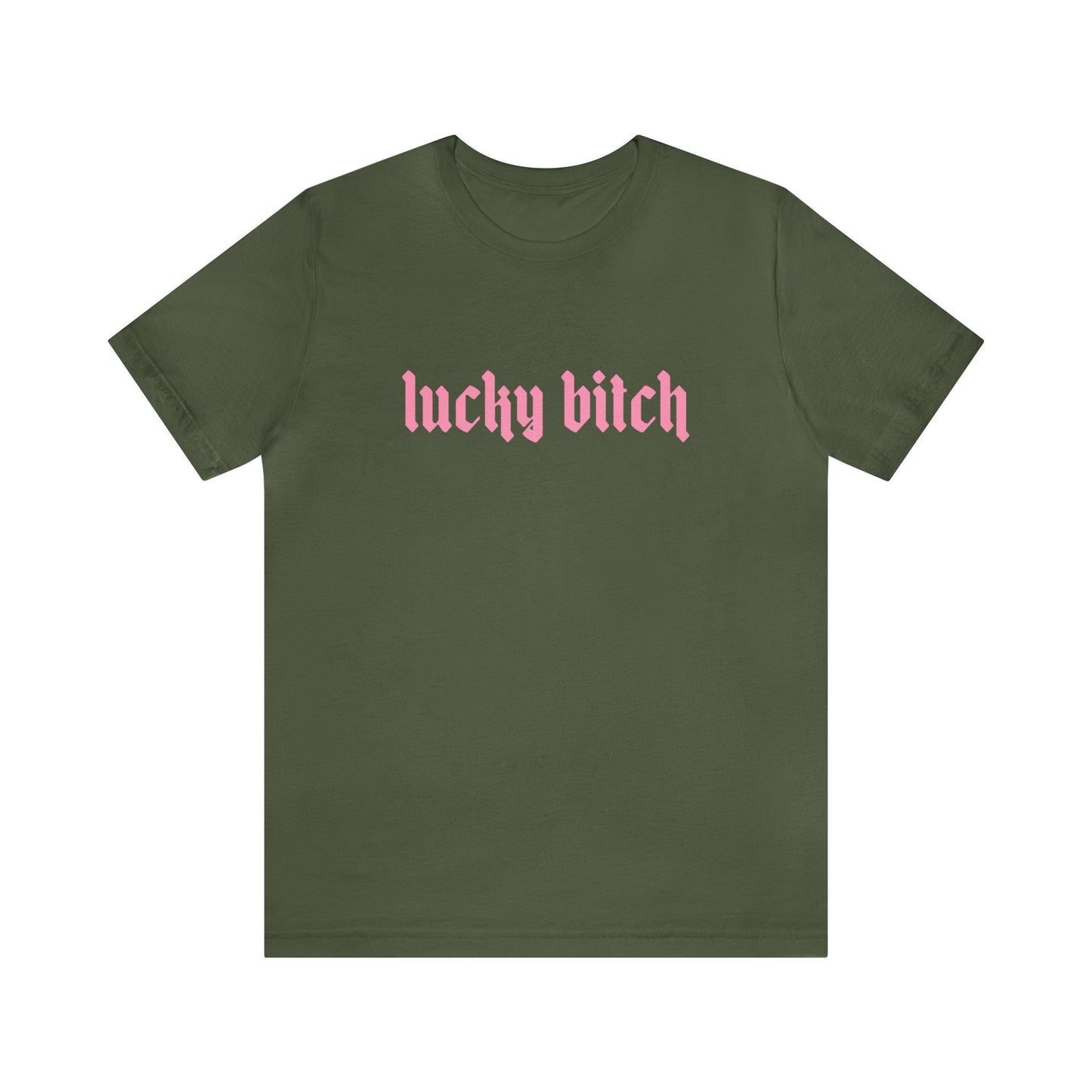 Lucky Bitch Bella Canvas St Patrick's Day Shirt Lucky Girl Shirt Sweatshirt For St Paddy's Shenanigans Shirt Funny St Patrick's Shirt Lucky