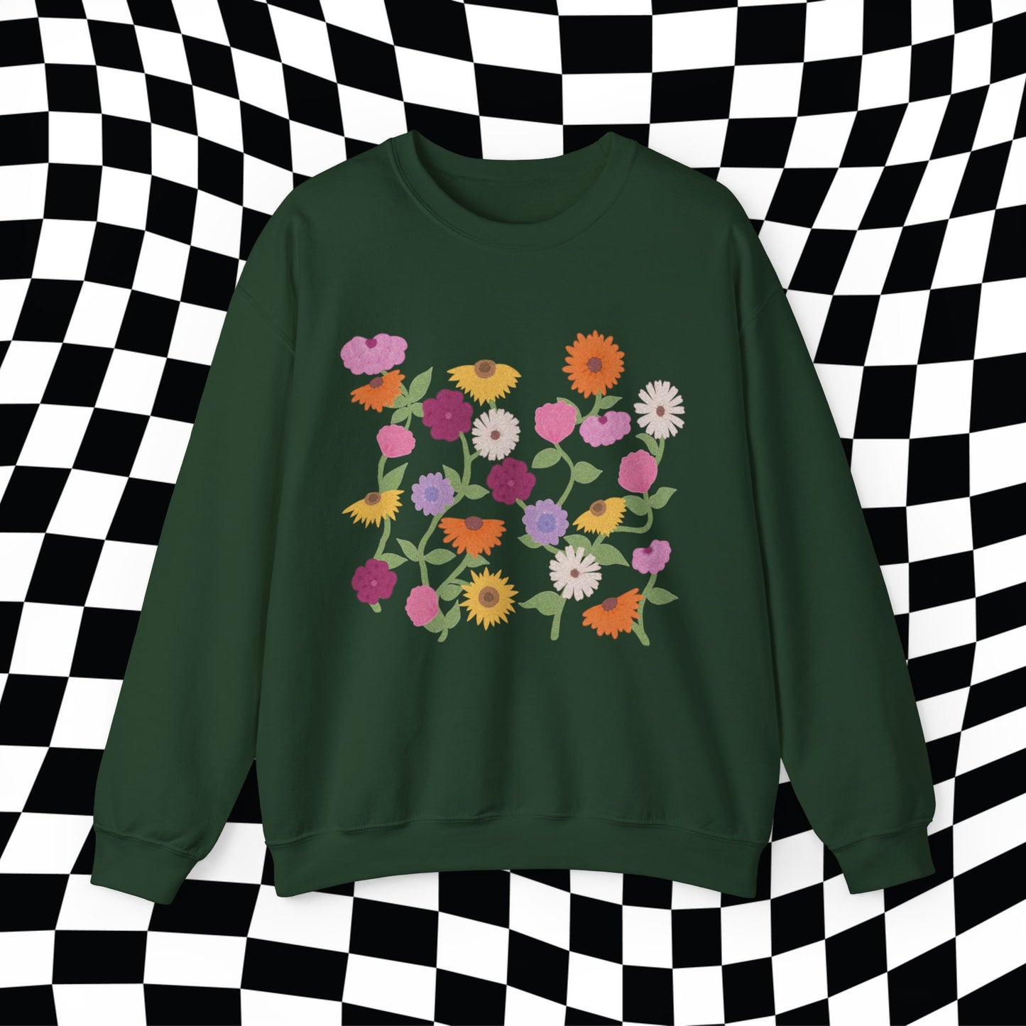 Secret Songs Piano Flowers Gildan Crewneck, I Hate It Here, Secret Gardens In My Mind, Gift For Her, Swift Gift, TTPD, Folklore, Reputation