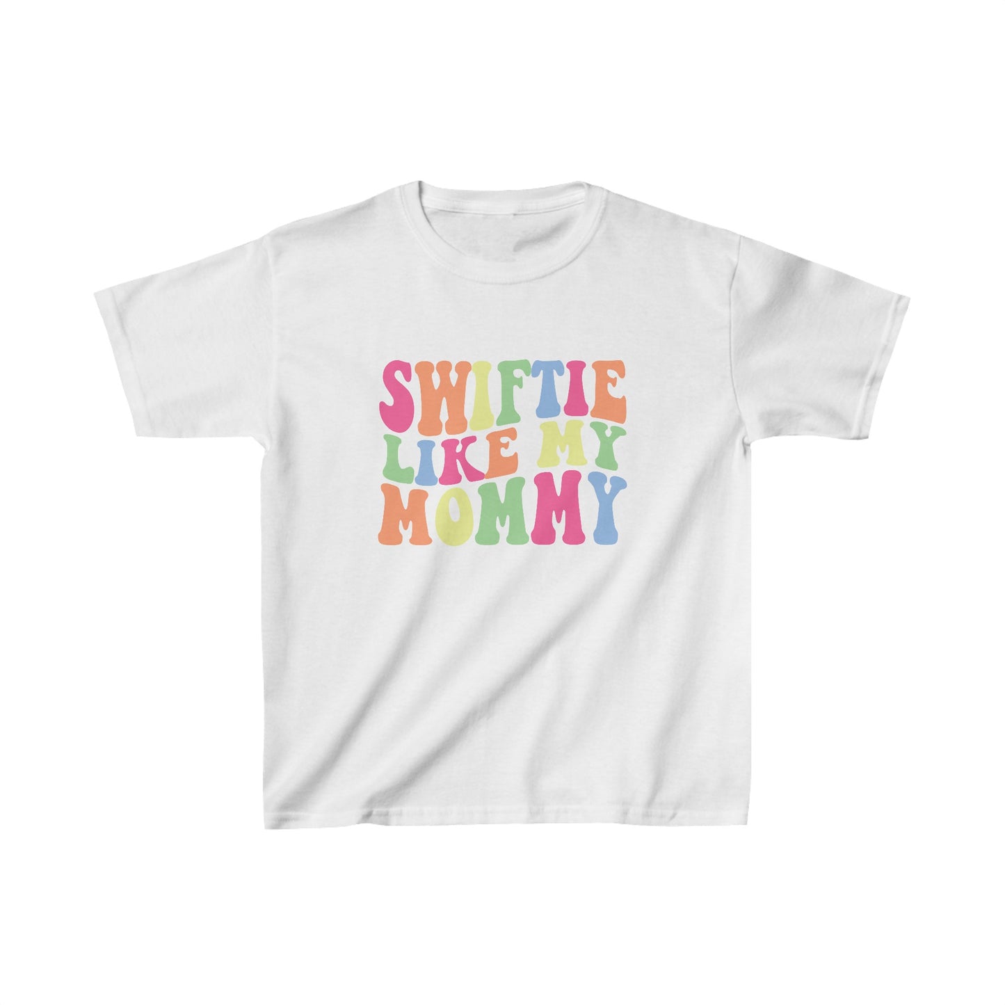 Swiftie Like My Mommy Kid's Tee Little Swiftie Shirt Gift For Swiftie Kids Swiftie Crewneck Kids Swiftie Sweatshirt Tswift Gift For Her