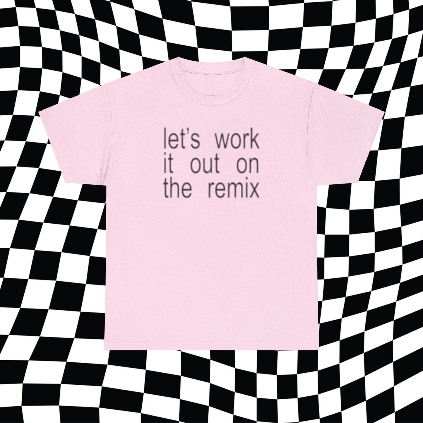 let's work it out on the remix brat Unisex Tee, Trendy Tee, Vintage, Retro Style, Y2K Tee, brat Tee, i'm so julia, xcx 360, bumpin' that